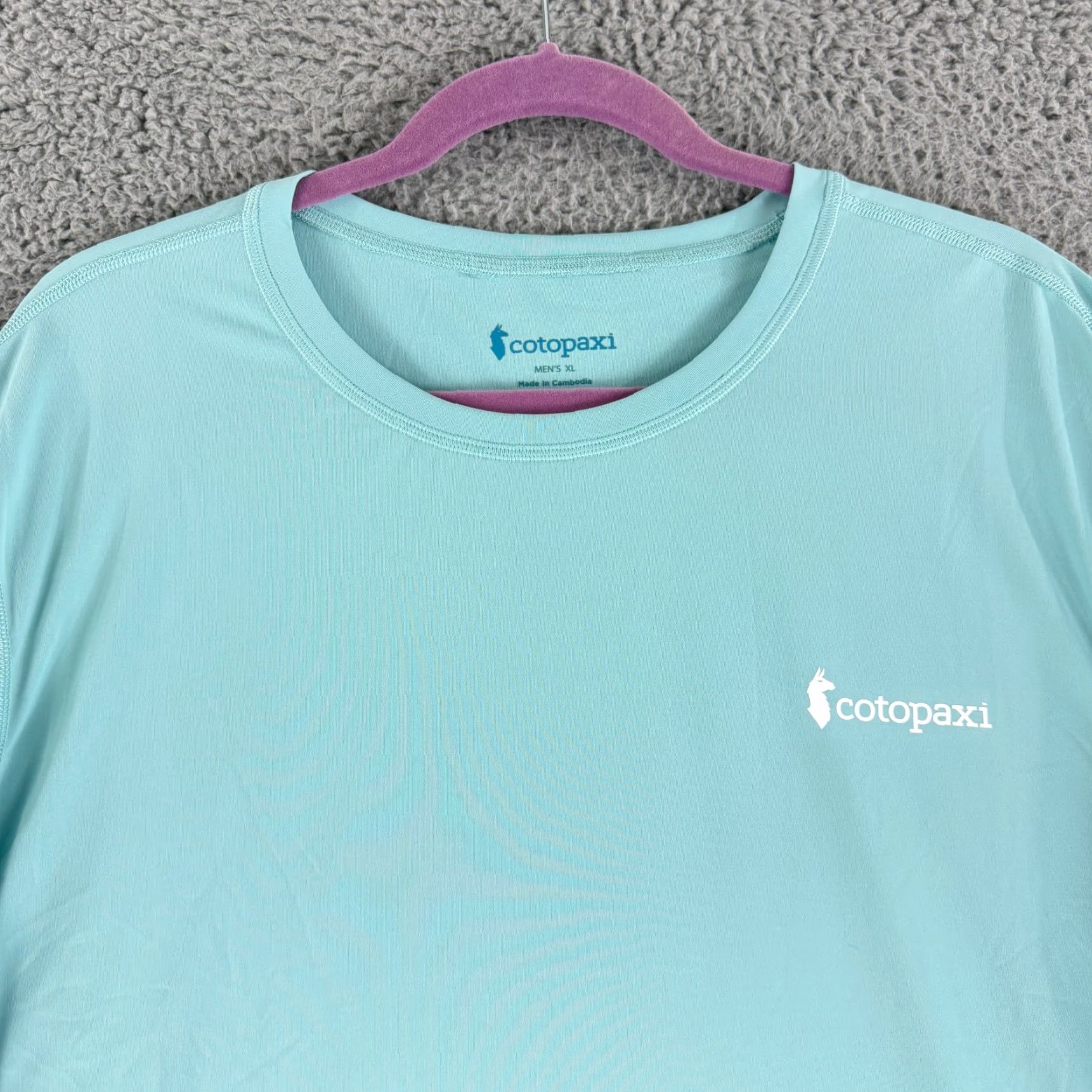 Cotopaxi Cotopaxi Fino Long Sleeve Tech T-Shirt Mens XL Crew Neck Pullover Stretch Blue Size US XL / EU 56 / 4 - 3 Thumbnail