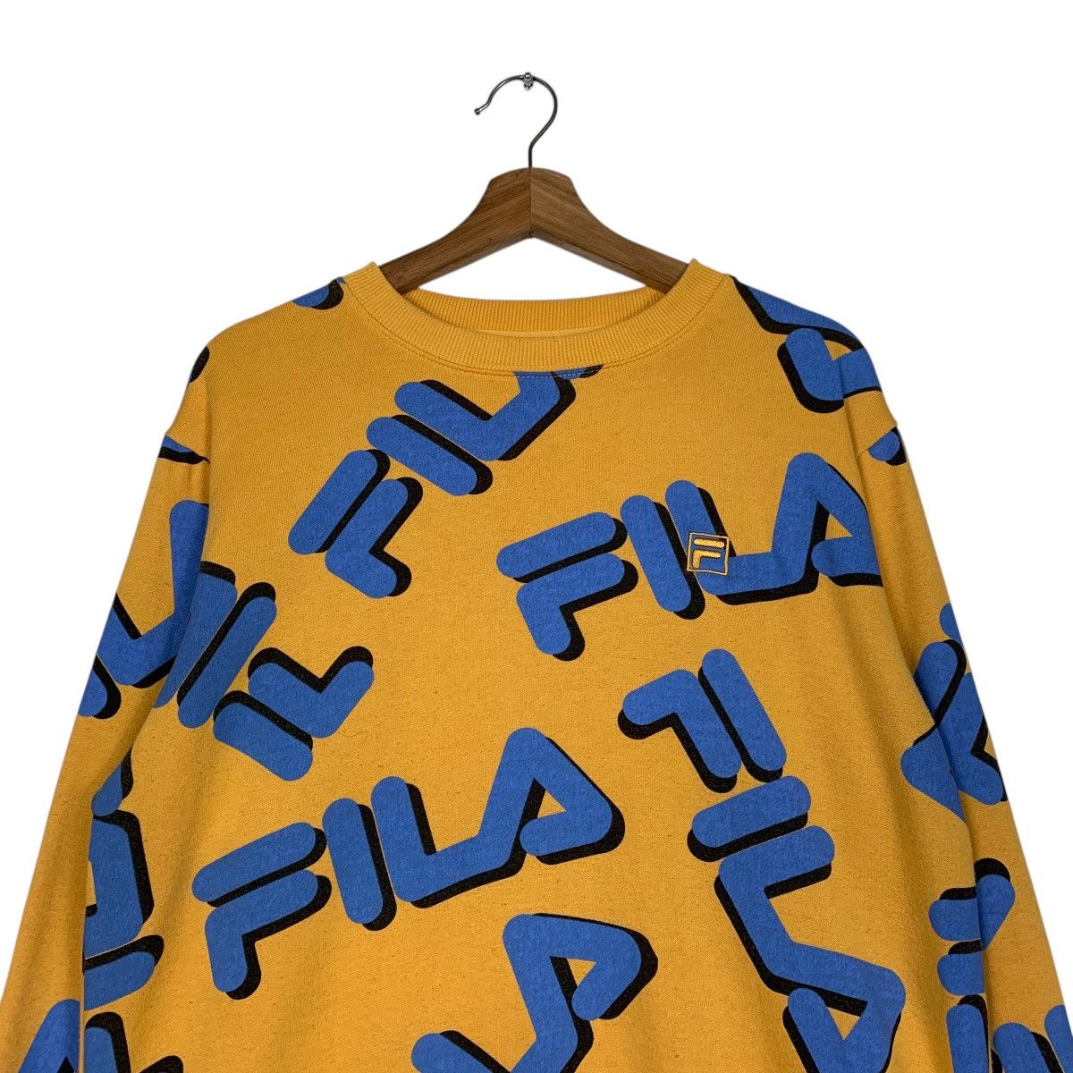Fila Fila Fullprint Crewneck Sweatshirt Size US M / EU 48-50 / 2 - 2 Thumbnail