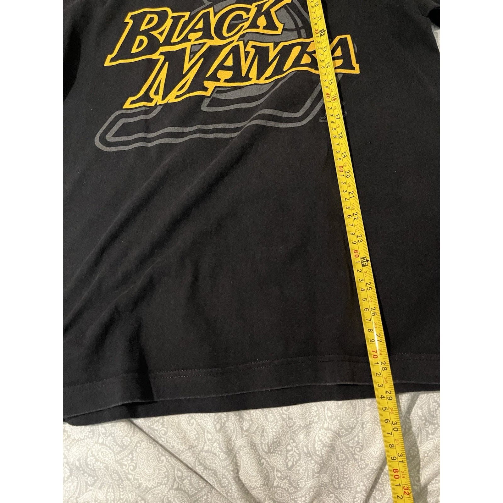 Majestic Kobe Bryant Black Mamba Lakers T Shirt Large Majestic NBA Size US L / EU 52-54 / 3 - 4 Thumbnail