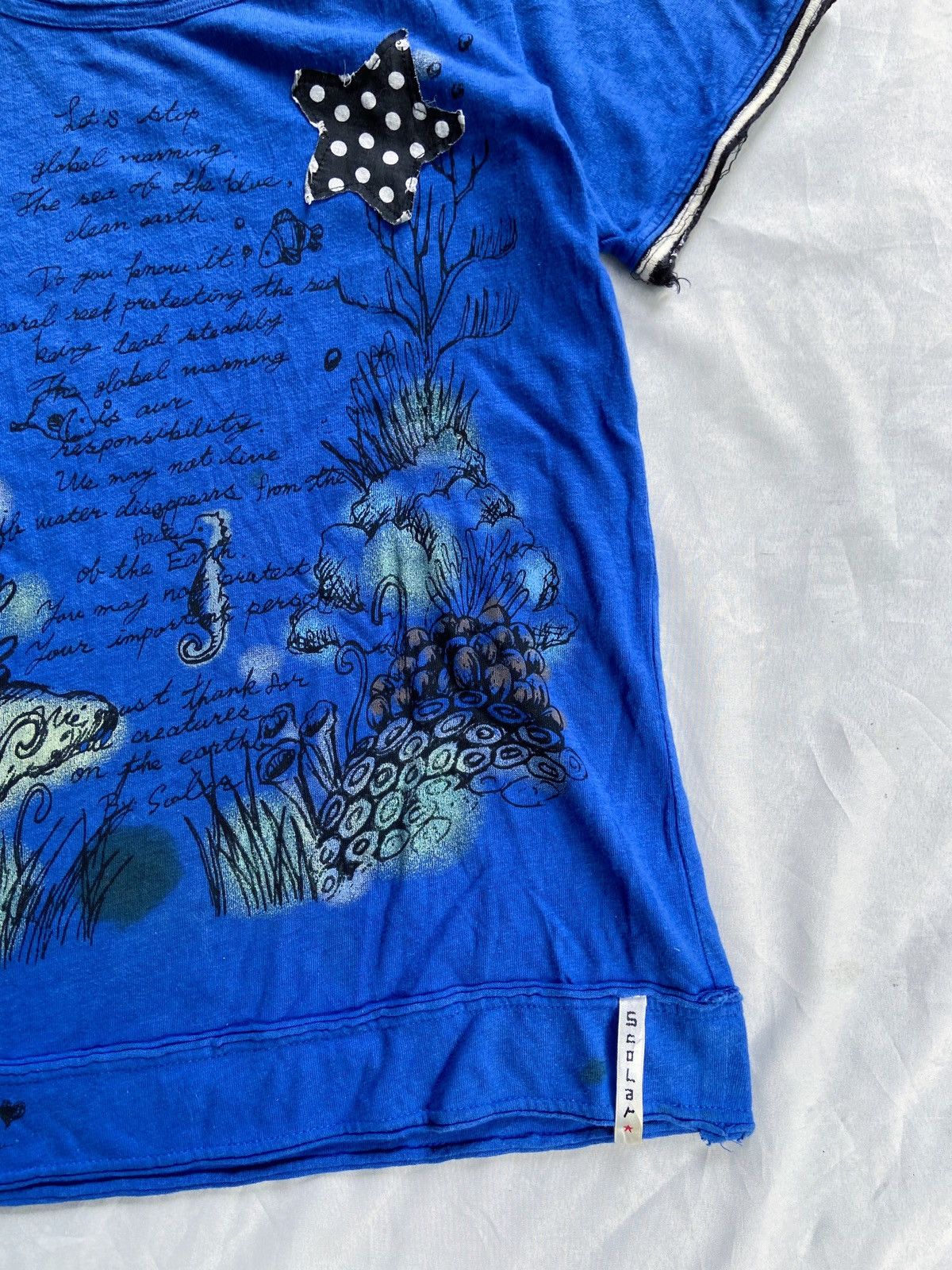 Beauty Beast × Hysteric Glamour × Japanese Brand 🌸SCOLAR DOUBLE LAYER TEE Size US S / EU 44-46 / 1 - 5 Thumbnail