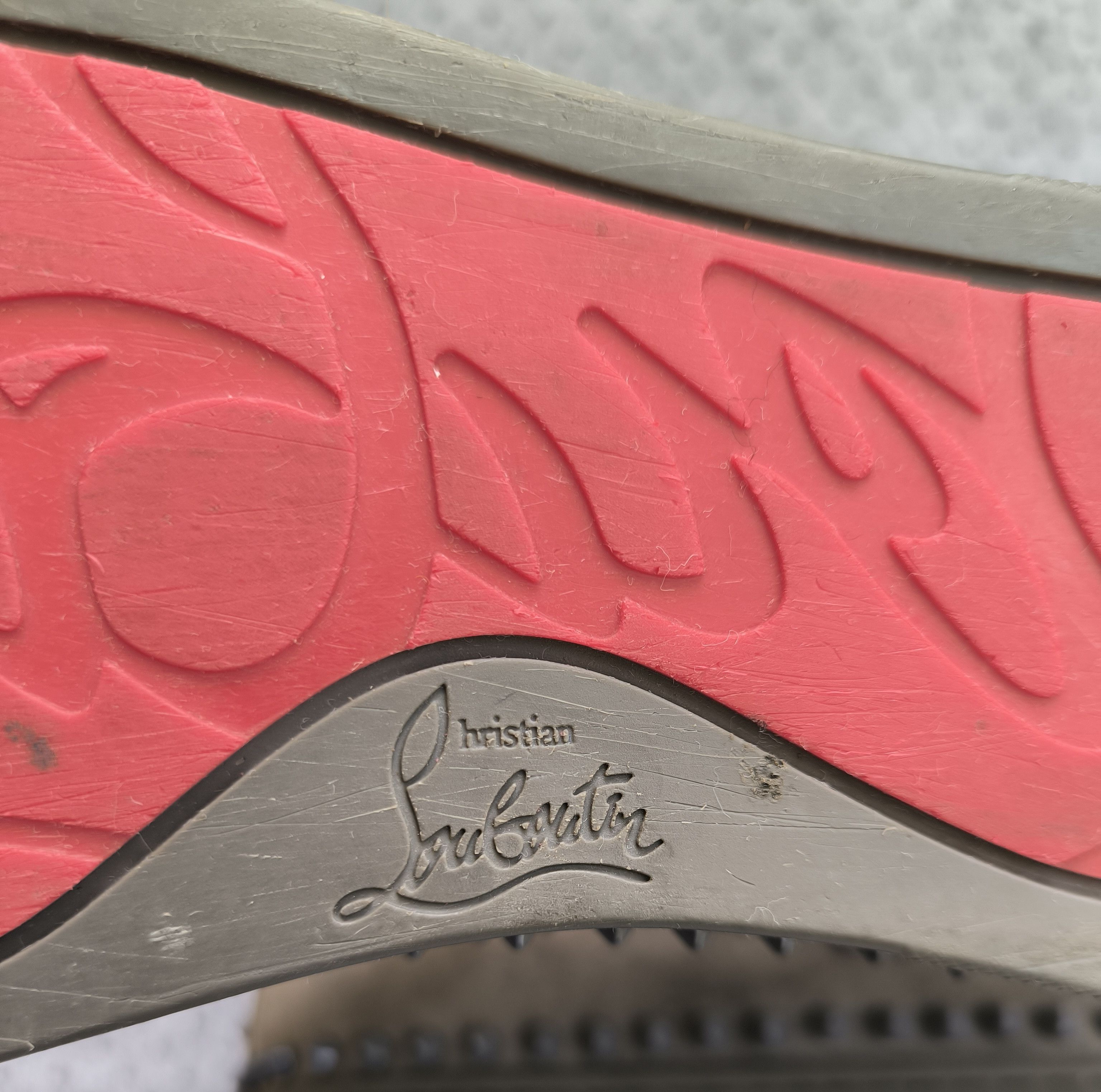Christian Louboutin CHRISTIAN LOUBOUTIN Pik Boat slip-on sneakers grey suede Size US 8.5 / EU 41-42 - 7 Thumbnail
