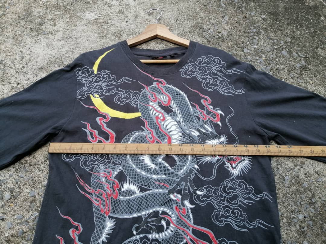 Bullet Noise Bullet Noise Dragon And Tiger Sukajan Style Tee Size US M / EU 48-50 / 2 - 2 Thumbnail