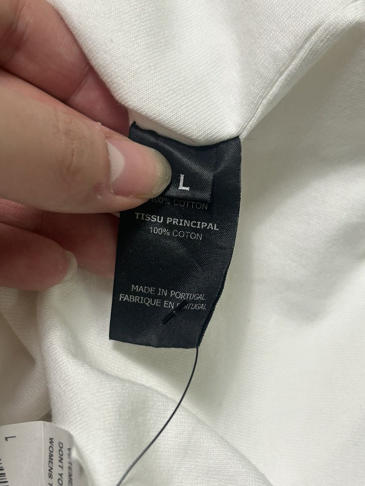 Vetements Hot like me/Drinking problem. Inside out L/S Size US L / EU 52-54 / 3 - 8 Thumbnail
