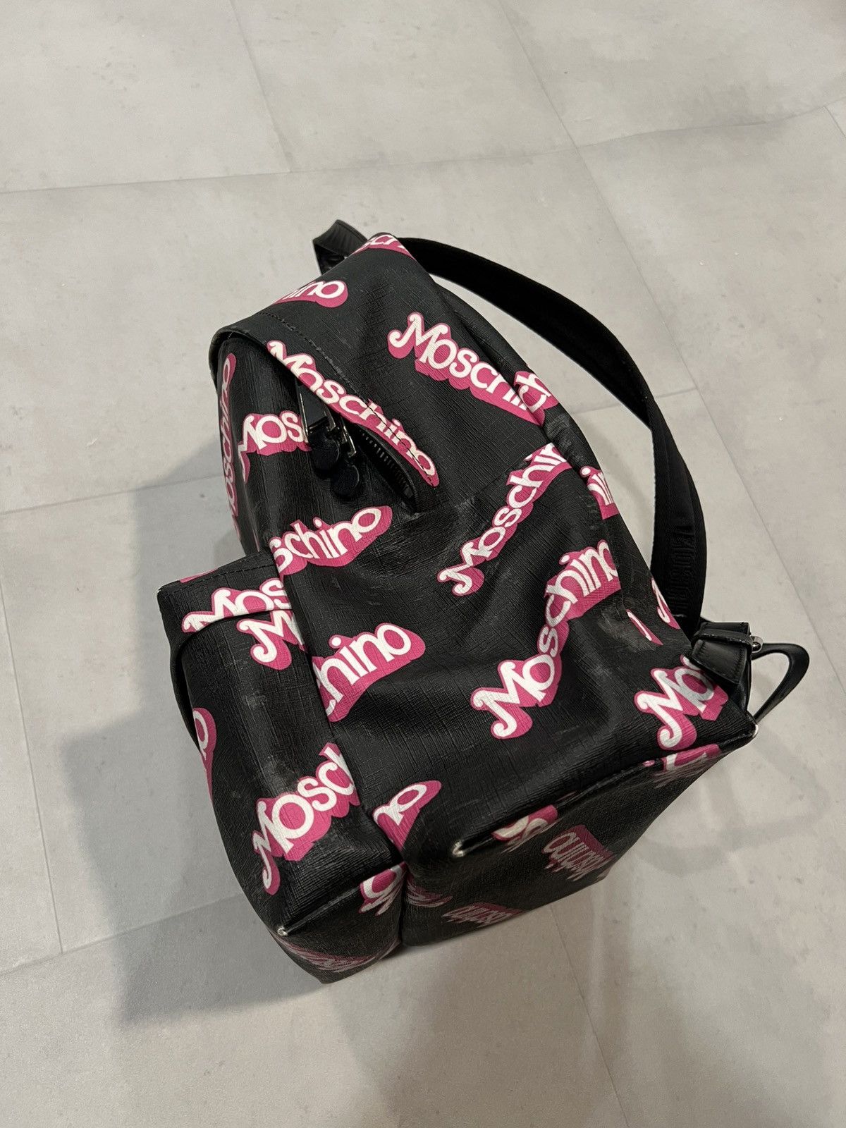 Moschino Moschino Barbie Monogram Backpack Size ONE SIZE - 3 Thumbnail