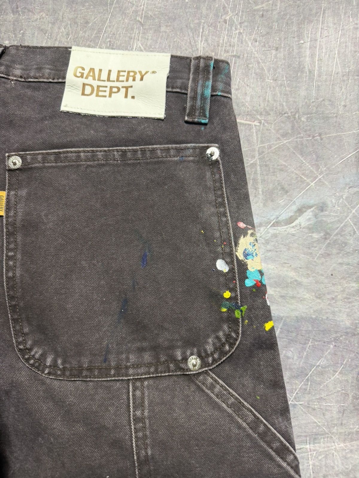 Gallery Dept. Gallery Dept. LA Flare Carpenter Pants in Brown Size US 31 - 8 Thumbnail