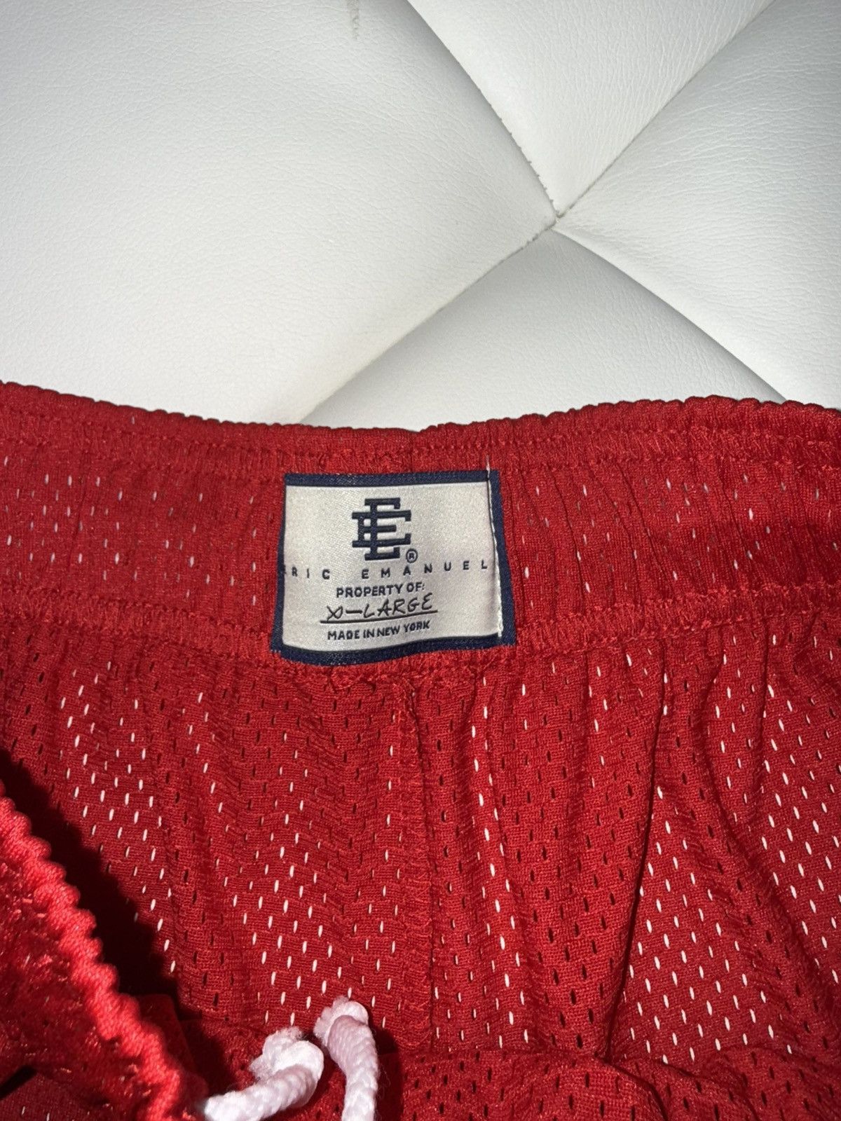 Eric Emanuel ERIC EMANUEL MESH LOGO SHORTS Size US 36 / EU 52 - 3 Thumbnail