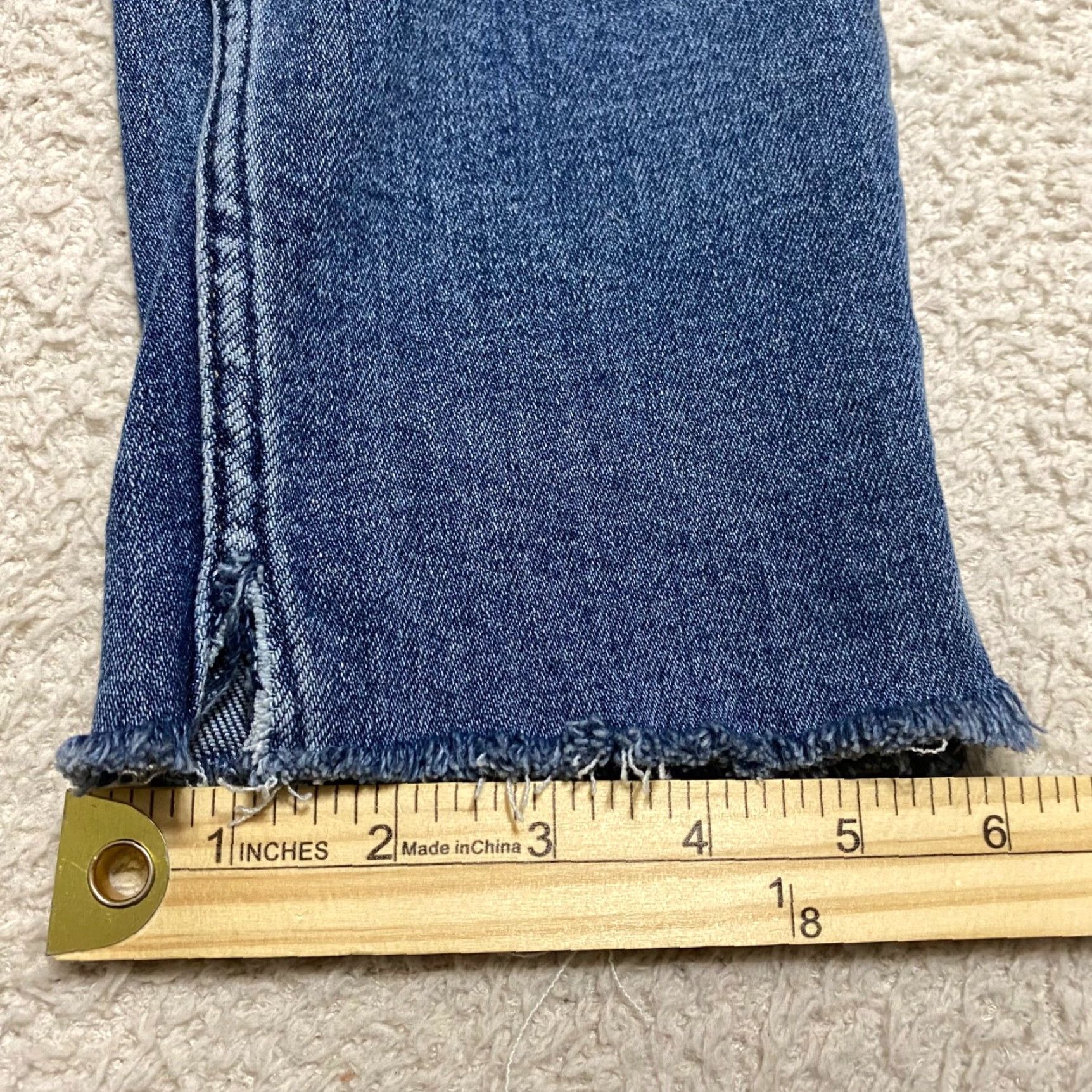 Silver Jeans Co. Silver Jeans Womens Jeans Cropped 28 Blue Denim Mid Rise 5-Pocket 23in Inseam Womens Size 28" / US 6 / IT 42 - 2 Thumbnail
