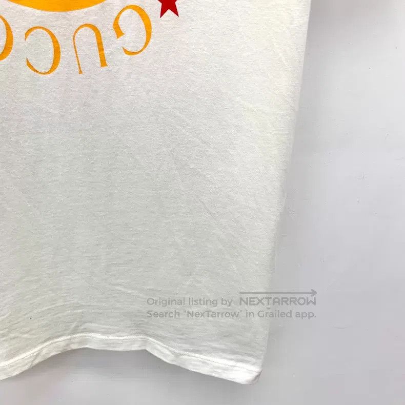 Gucci Gucci White logo letter logo printed cotton round-neck sho Size US S / EU 44-46 / 1 - 4 Thumbnail
