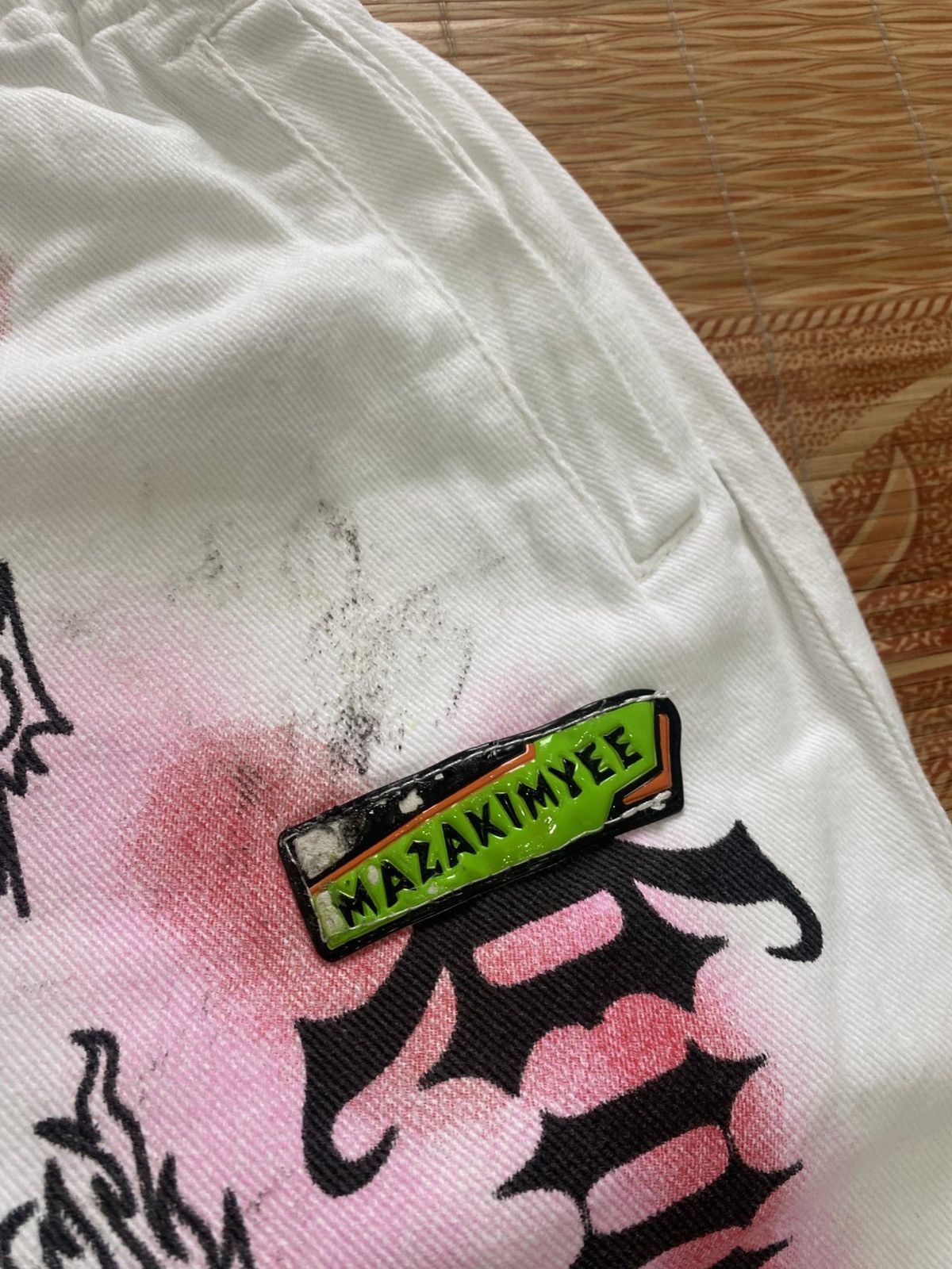 If Six Was Nine × Japanese Brand × KMRii 💸BINDINGOFFER💸Ktt x mazakimyee sweatpants graffitti pants Size US 30 / EU 46 - 7 Thumbnail