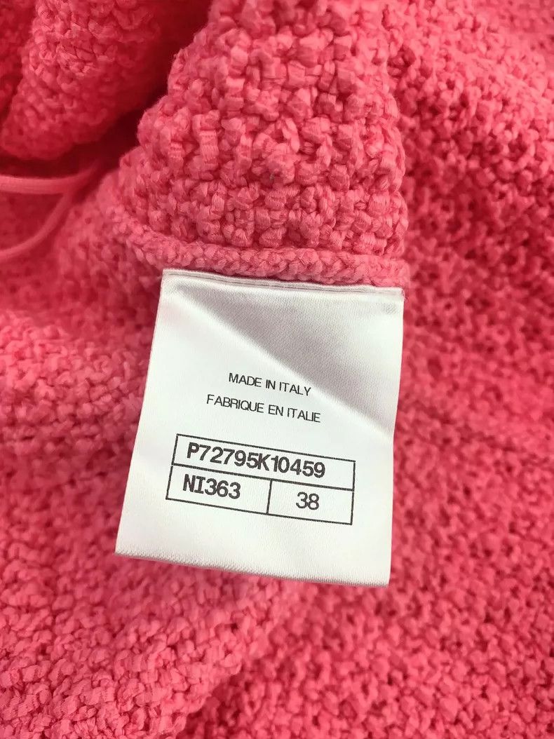 Chanel Chanel Watermelon red knitted vest Size XS / US 0-2 / IT 36-38 - 4 Thumbnail