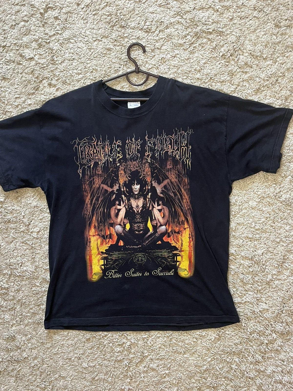 Band Tees Crazy 2001 Cradle Of Filth Bitter Suites to Succubi t-shirt Size US XL / EU 56 / 4 - 1 Thumbnail