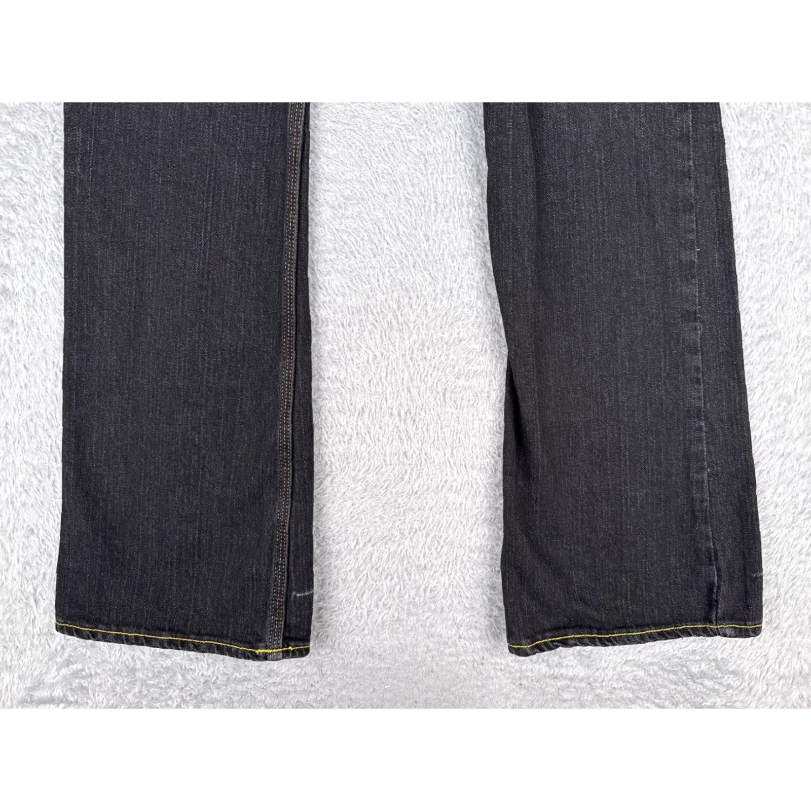 Denime Matix Jeans Juniors 9 Black Denim Bootcut 32x32 100% Cotton Womens Jeans Size 30" / US 8 / IT 44 - 2 Thumbnail
