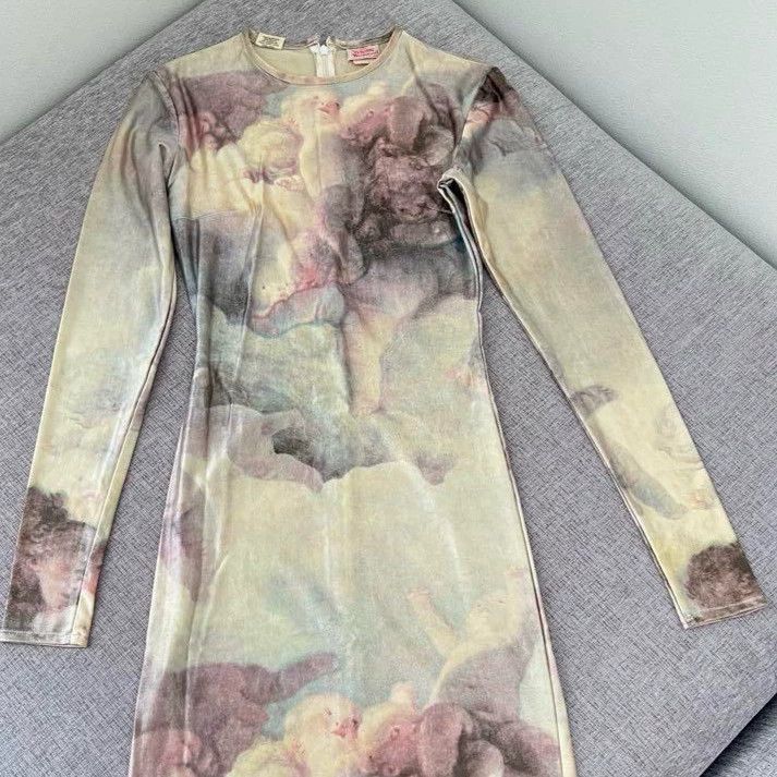 Vivienne Westwood Vivienne Westwood The Cittor oil painting, The Long Dress Size S / US 4 / IT 40 - 2 Thumbnail