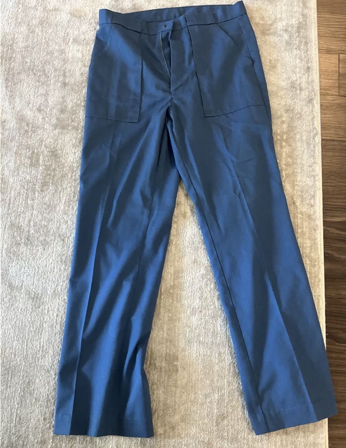 Vintage Vintage 70s Garan USA OG 107 Style Straight Leg Trousers Size US 32 / EU 48 - 1 Thumbnail