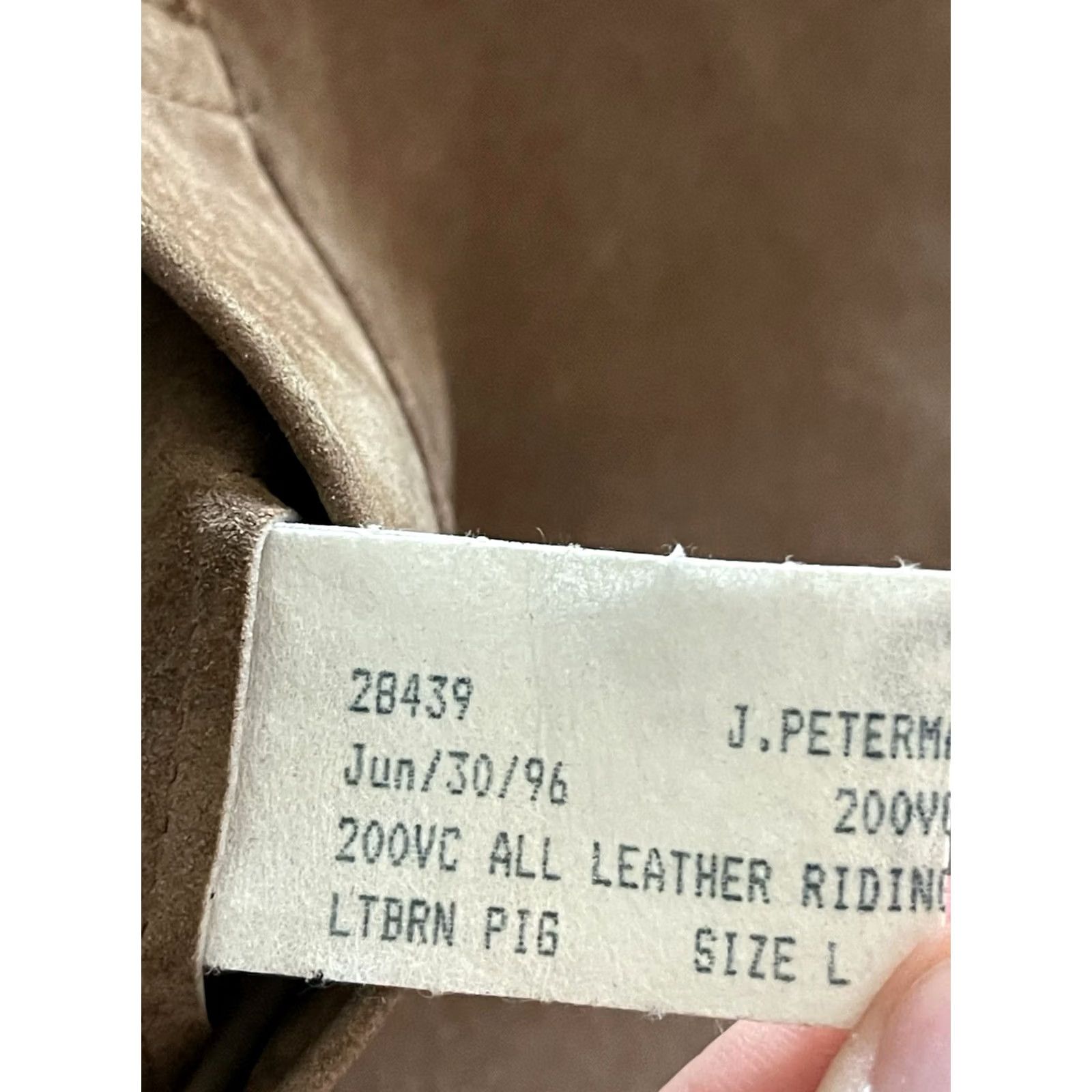 Vintage VINTAGE J. Peterman Pig Suede Genuine Leather Riding Vest Waistcoat Men Large Vest Brown Leather" Size US L / EU 52-54 / 3 - 4 Thumbnail