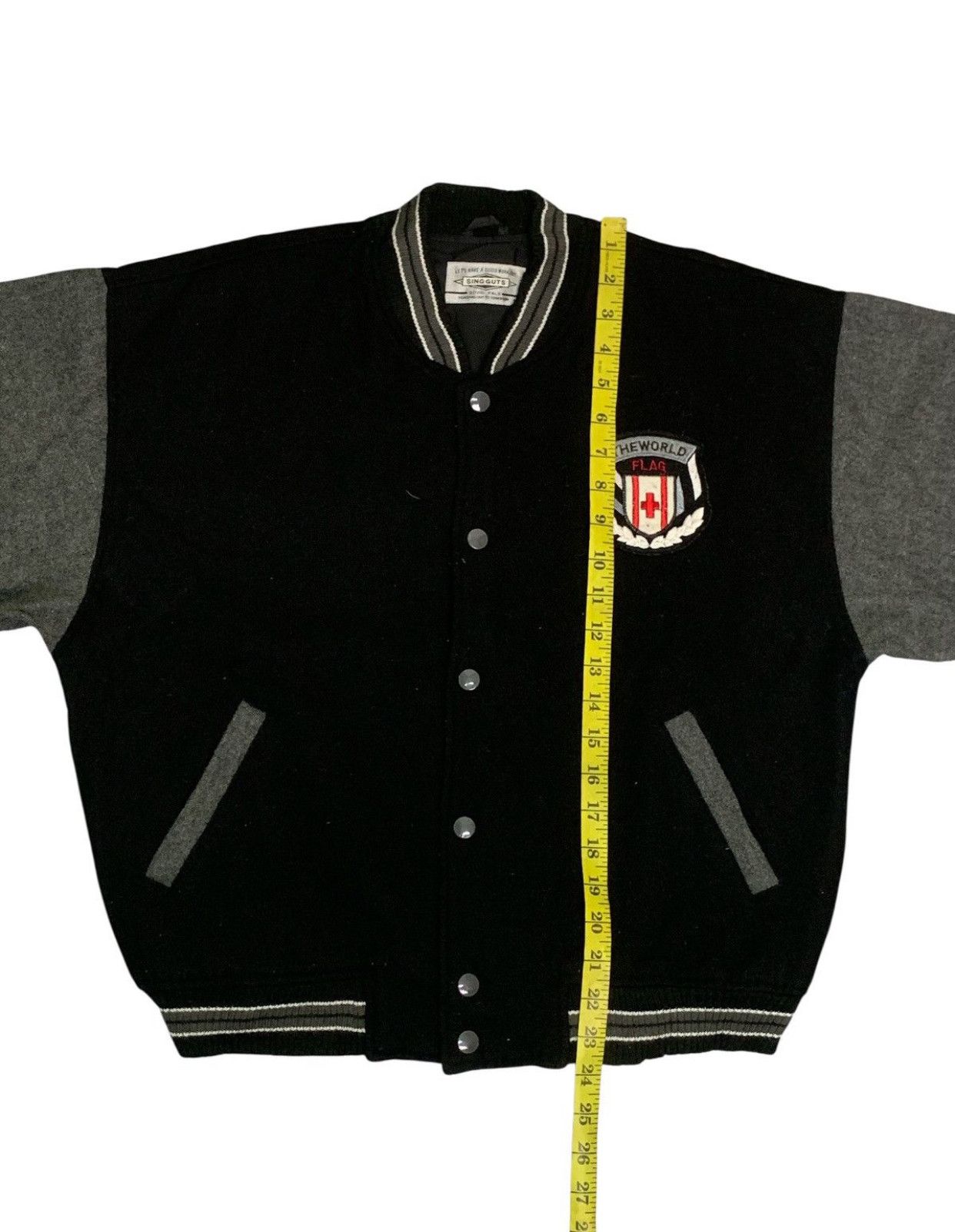Japanese Brand Rare Design Vintage Sing Guts Bomber Jackets Size M / US 6-8 / IT 42-44 - 9 Thumbnail