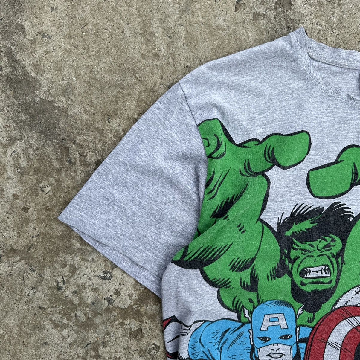 Cartoon Network × Japanese Brand × Marvel Comics Vintage Japanese Style Adult Marvel T-shirts Thror Hulk Y2K Size US L / EU 52-54 / 3 - 3 Thumbnail