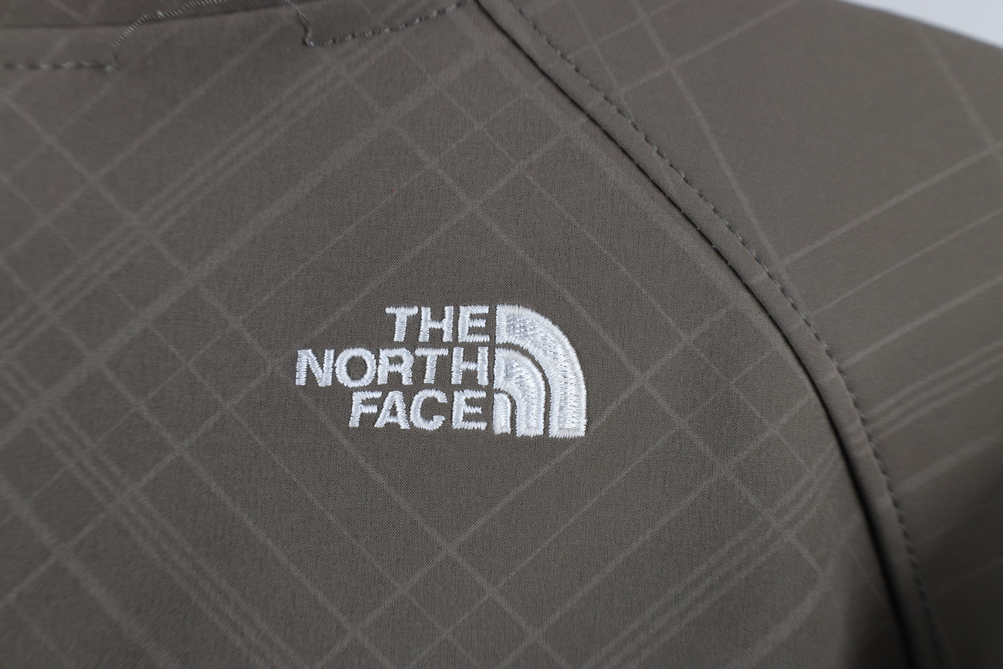 The North Face × Vintage The North Face Fleece Lined Soft Shell Hooded Jacket Brown Size XS / US 0-2 / IT 36-38 - 12 Thumbnail