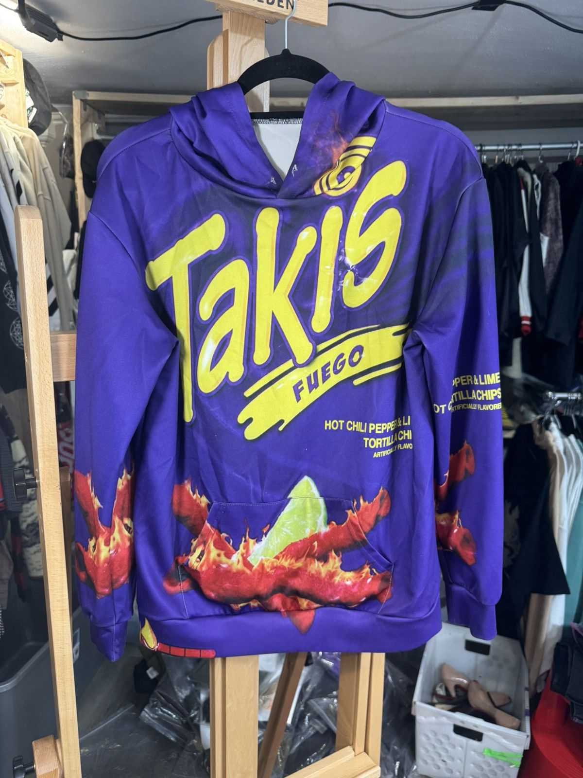 Japanese Brand × Vintage 🔥 OG TAKIS FUEGO 🔥 Size US S / EU 44-46 / 1 - 4 Thumbnail