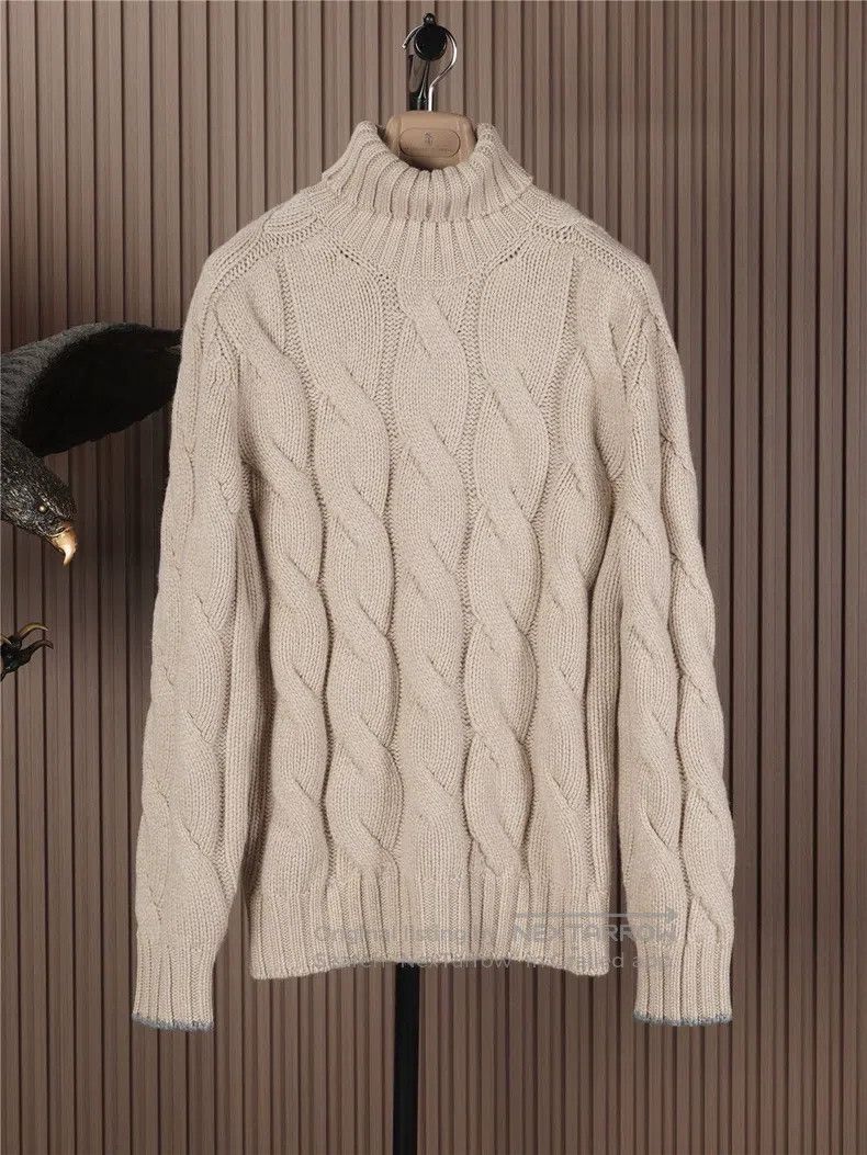 Brunello Cucinelli Brunello Cucinelli Poster Pure Cashmere High-End Thick Hig Size US M / EU 48-50 / 2 - 1 Thumbnail