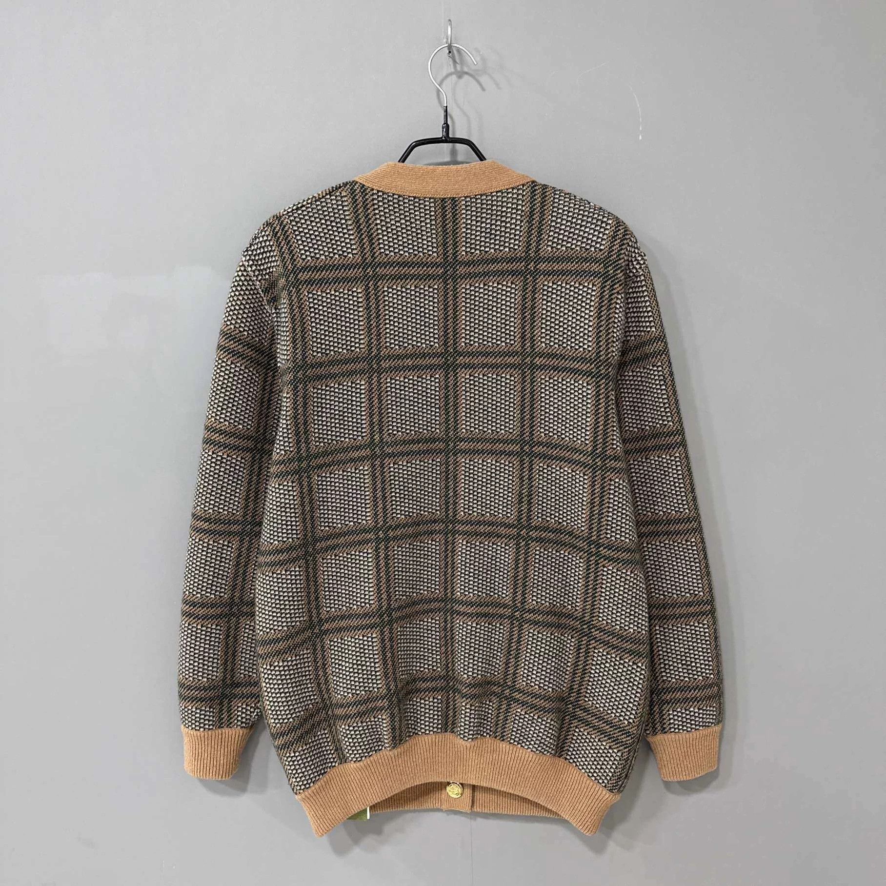 Gucci GUCCI GG Monogram Reversible Wool Cardigan XXS Size XXS / US 00 / IT 34 - 5 Thumbnail