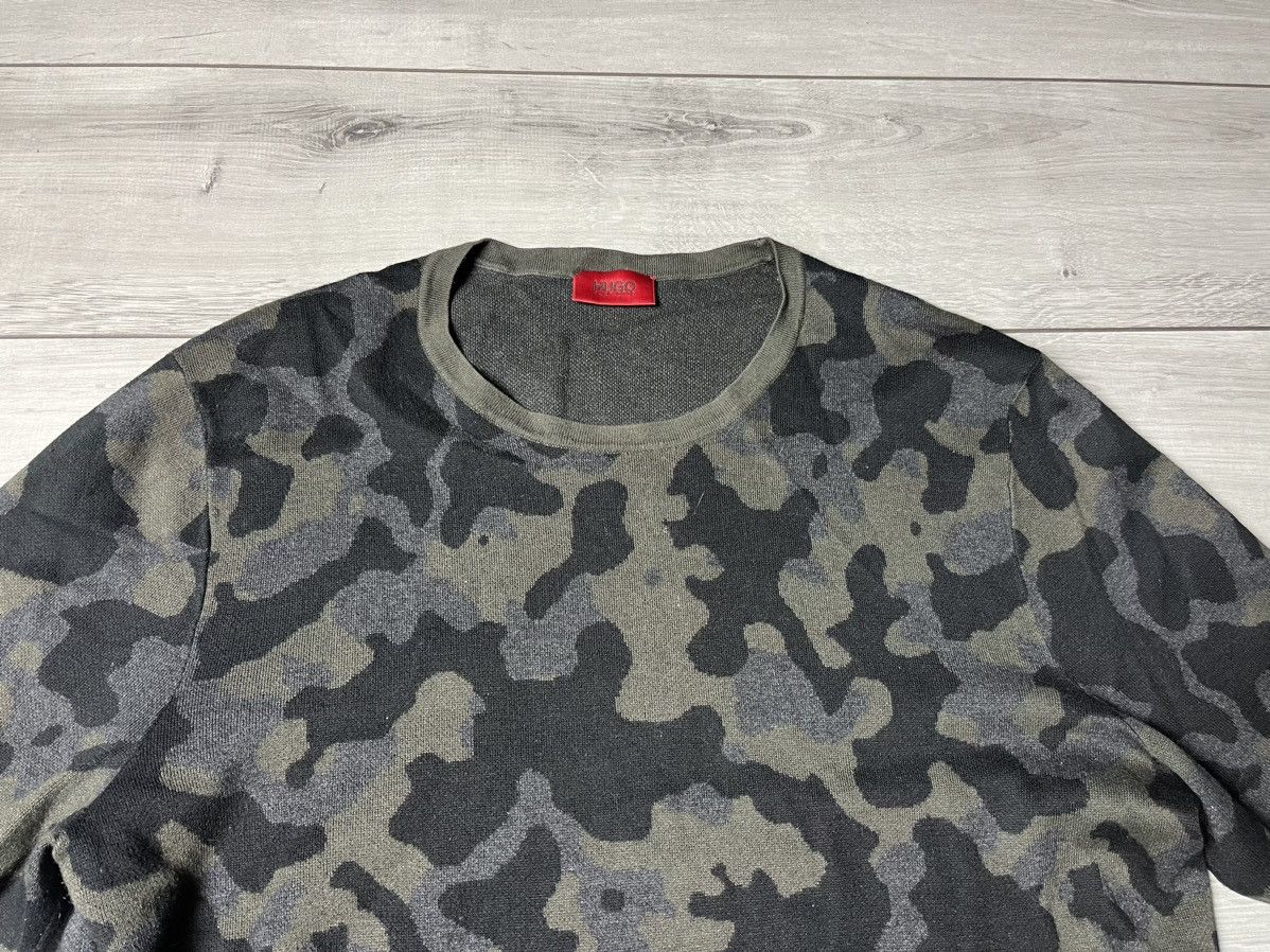 Hugo Hugo boss sweater jumper camouflage size XLarge Size US XL / EU 56 / 4 - 3 Thumbnail
