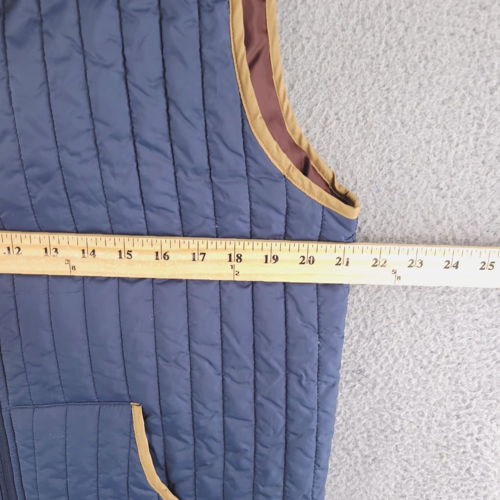 Vintage Mutual Weave Jacket Mens Medium Puffer Sleeveless Vest Ribbed Packable Blue Jacket Mens Size US M / EU 48-50 / 2 - 5 Thumbnail