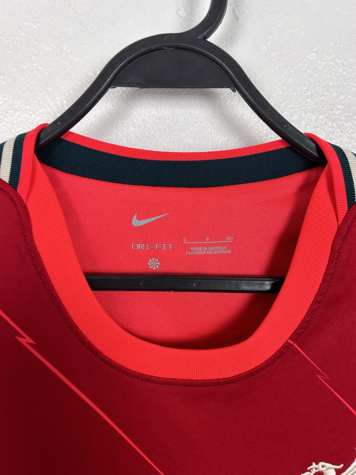 Nike Nike x Liverpool FC 2021/22 Home Kit Soccer Jersey Size US S / EU 44-46 / 1 - 8 Thumbnail