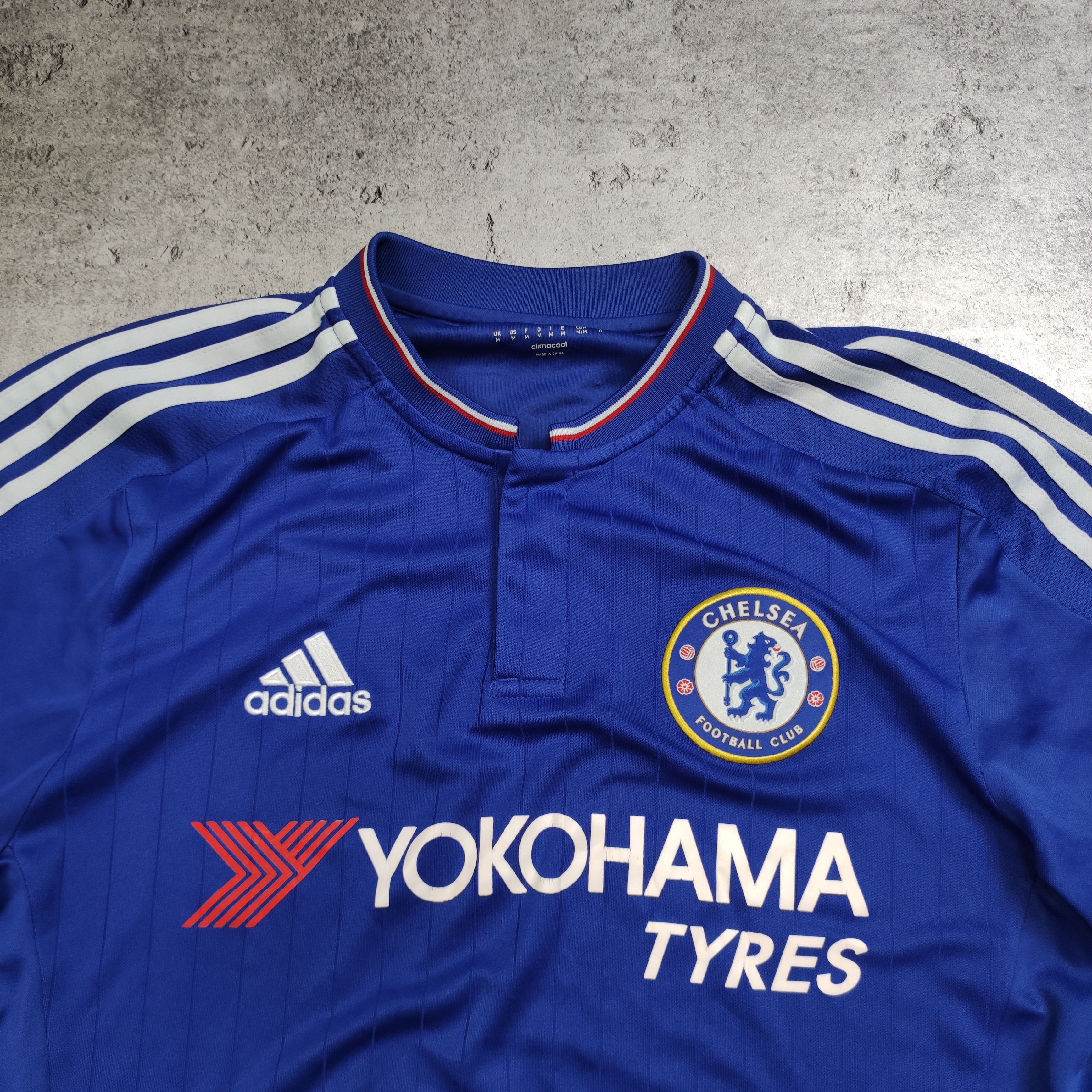 Chelsea Soccer × Vintage RARE Chelsea London x Adidas Home 2015 Football Jersey Size US M / EU 48-50 / 2 - 5 Thumbnail