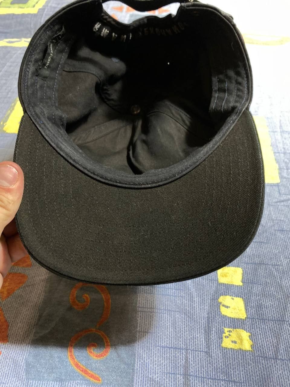 Armani Armani jeans vintage 5 panel hat made in Italy 🇮🇹 Size ONE SIZE - 4 Thumbnail