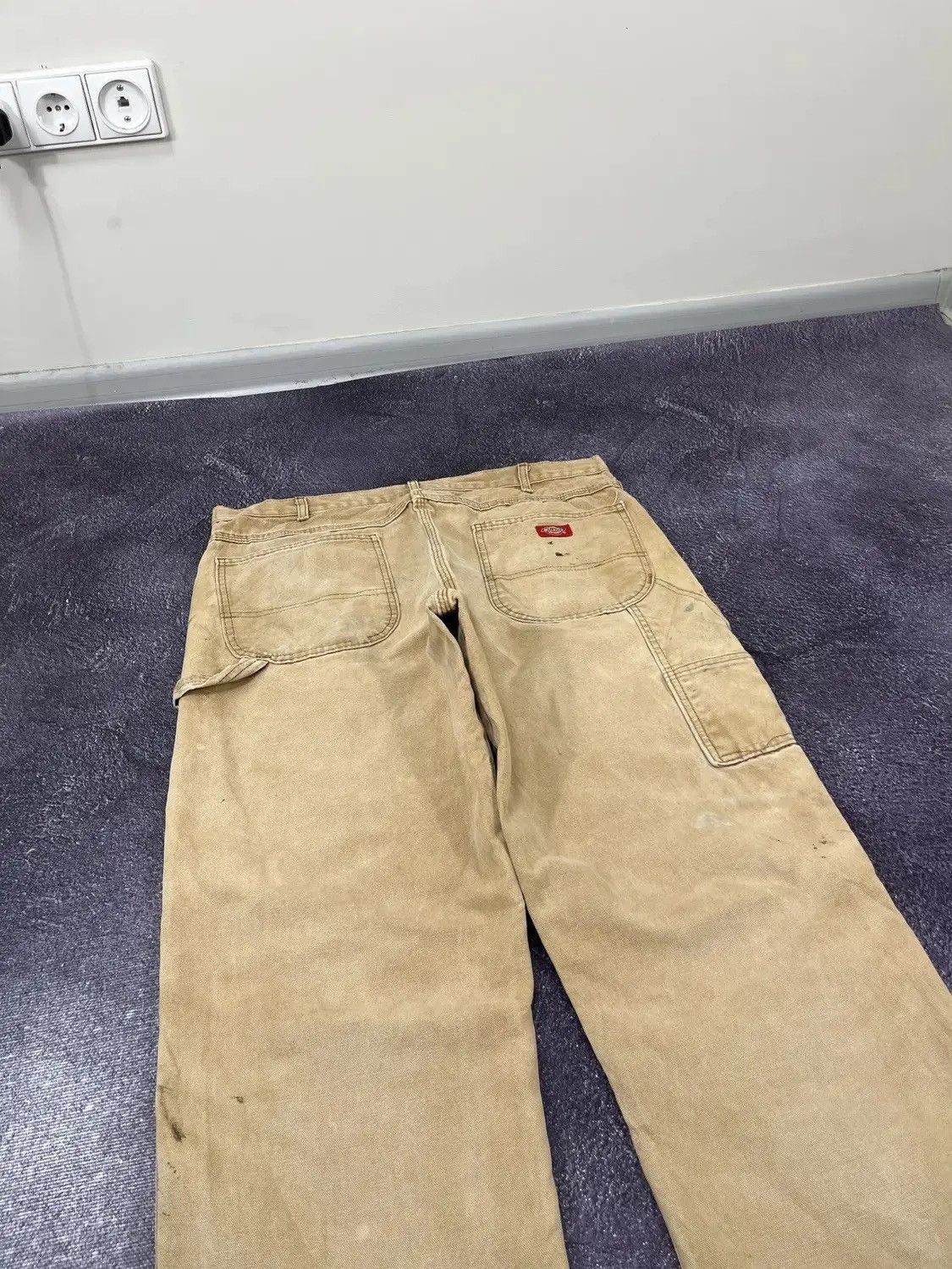 Dickies × Vintage Vintage Dickies Faded Denim Work Hype Baggy Pants Jeans Size US 36 / EU 52 - 4 Thumbnail