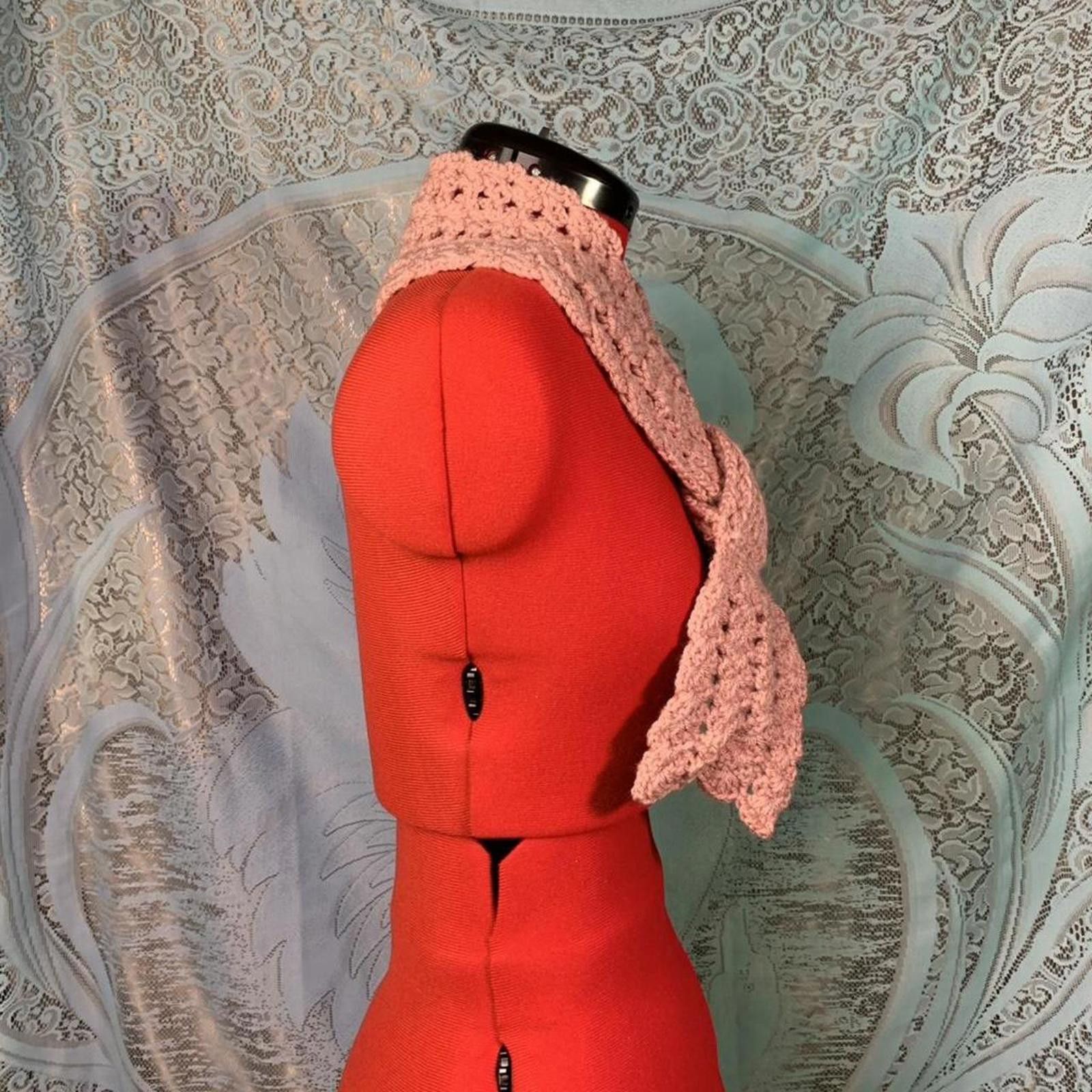 Other Crochet Lolita core fairy coquette pull through scarf! Size ONE SIZE - 3 Thumbnail