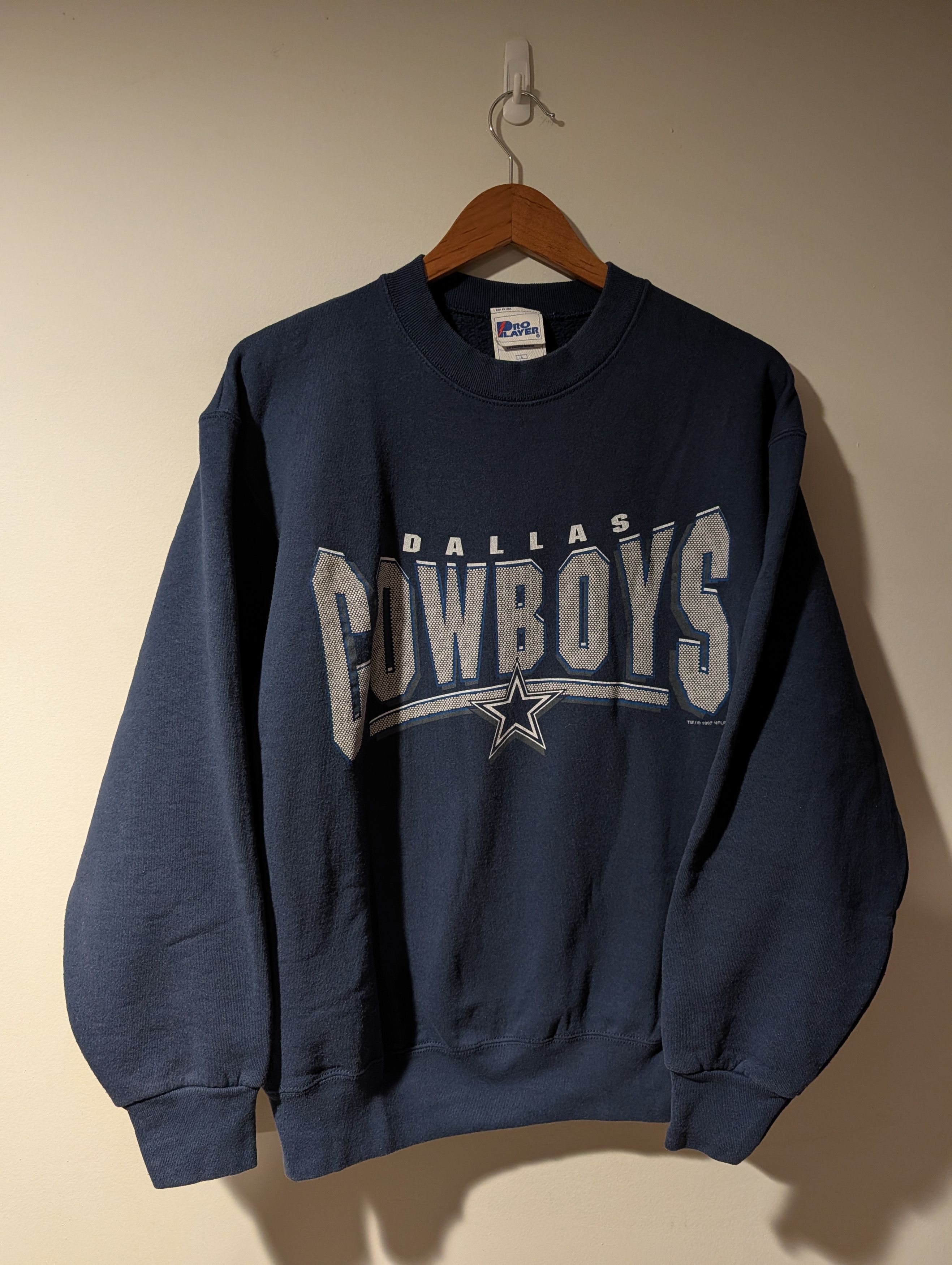 NFL VTG 90s Pro Player Dallas Cowboys Crewneck Sweatshirt NFL Size US L / EU 52-54 / 3 - 1 Thumbnail