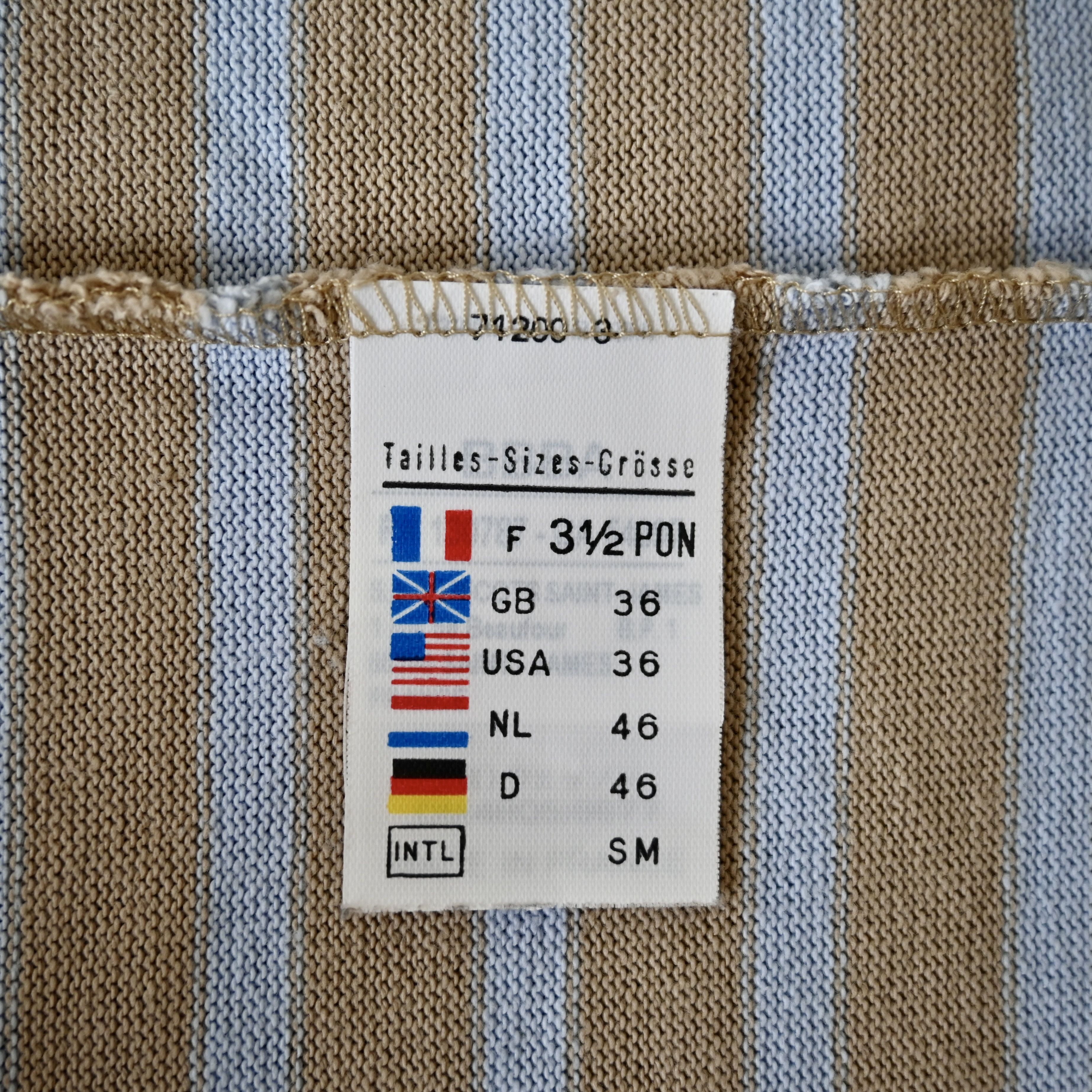 Saint James Mint, SAINT JAMES heavyweight breton stripe shirt, size 3.5 Size US S / EU 44-46 / 1 - 10 Thumbnail