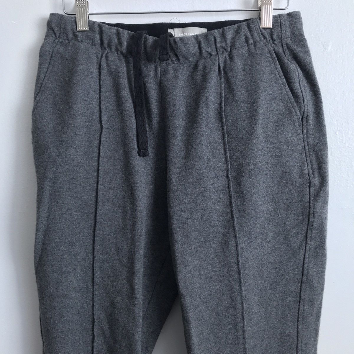 Everlane Everlane Fleece Jogger Pants Gray Mens Medium Size US 31 - 2 Thumbnail
