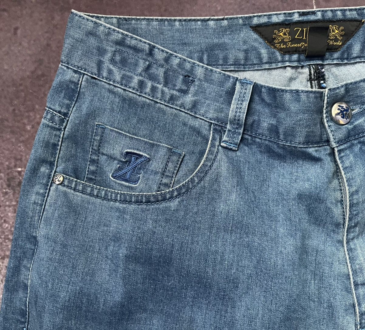 Zilli ZILLI Men’s Blue Summer Jeans Size US 32 / EU 48 - 3 Thumbnail