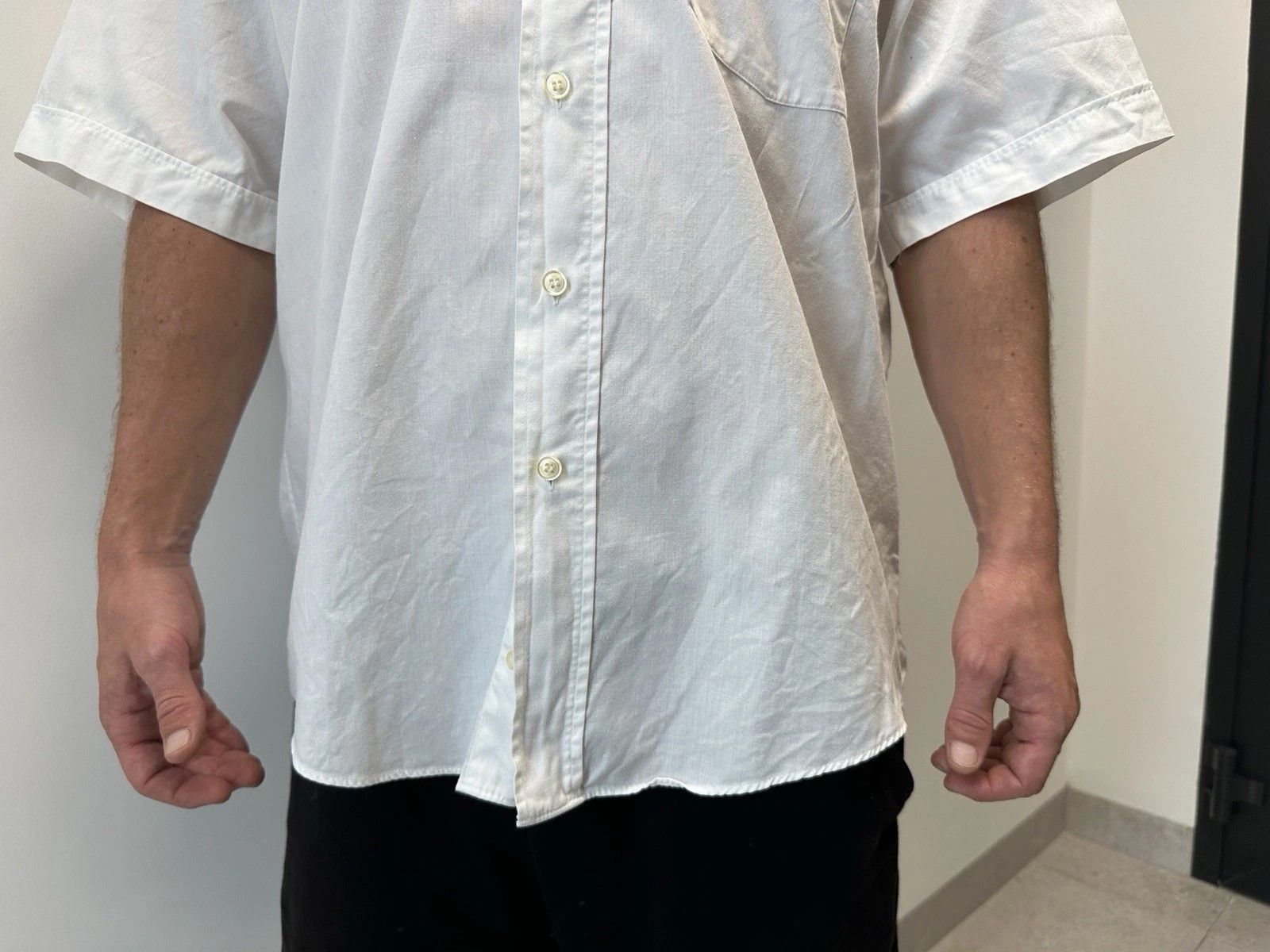 Yves Saint Laurent Vintage 2000s YSL Yves Saint Laurent Mens Shirt Size US XL / EU 56 / 4 - 5 Thumbnail