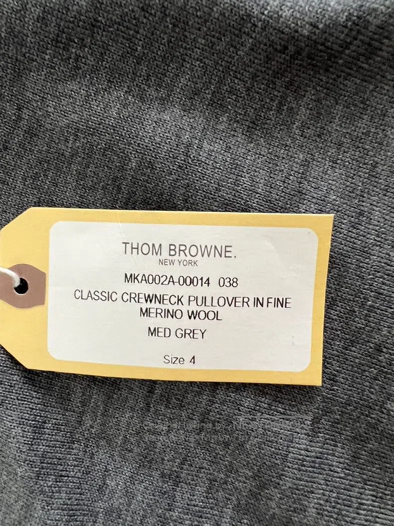 Thom Browne Thom Browne Wool Knit Sweater Size US XL / EU 56 / 4 - 3 Thumbnail