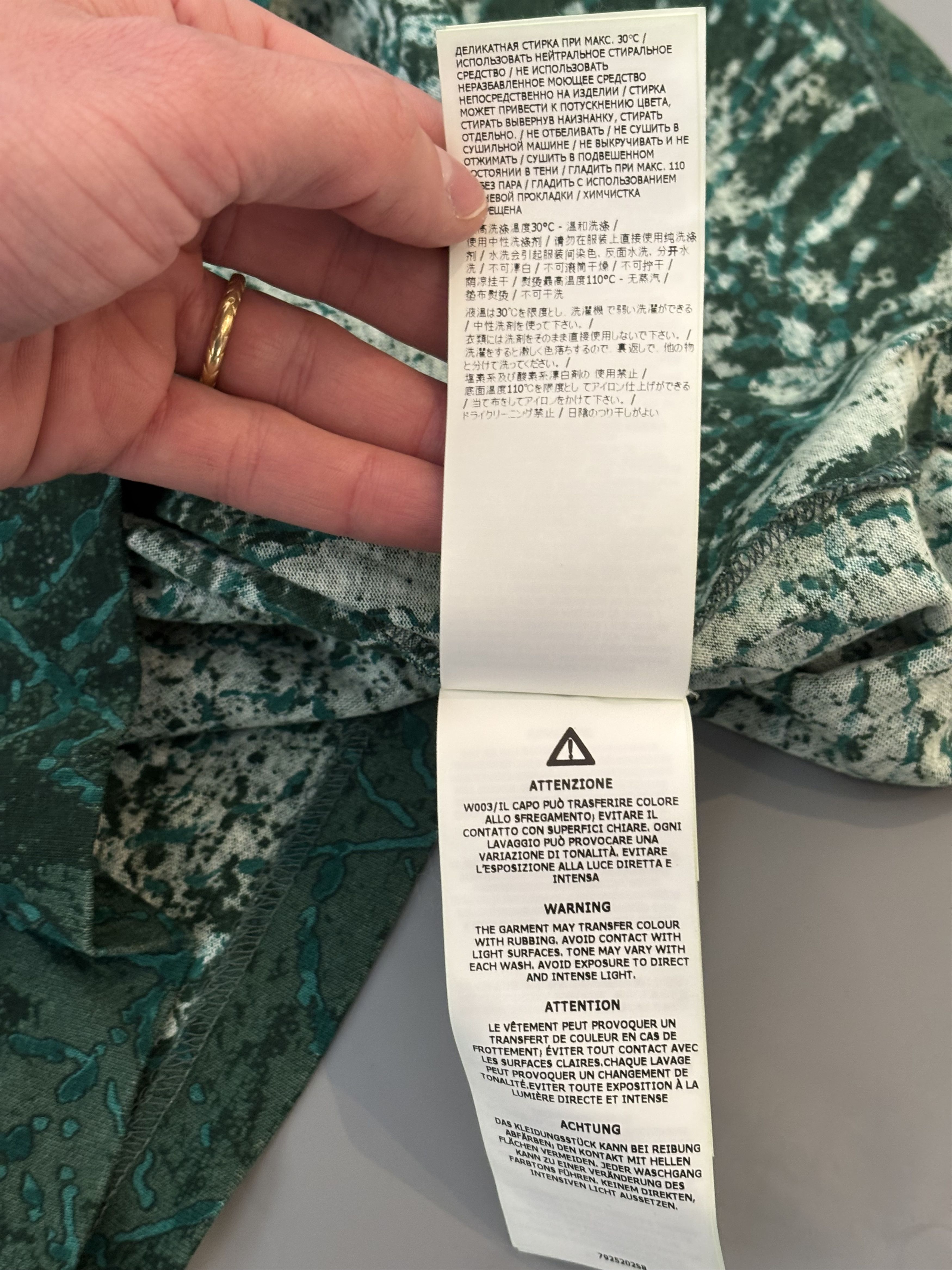 Stone Island T-shirt vert foncé Stone Island x Supreme en tbe Size US M / EU 48-50 / 2 - 15 Thumbnail