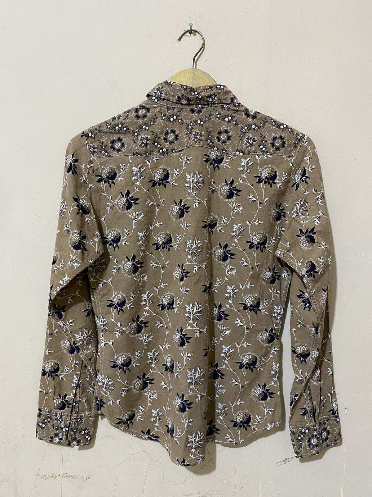 Japanese Brand Hysteric Glamour Paisley Button Shirt Size ONE SIZE - 10 Thumbnail