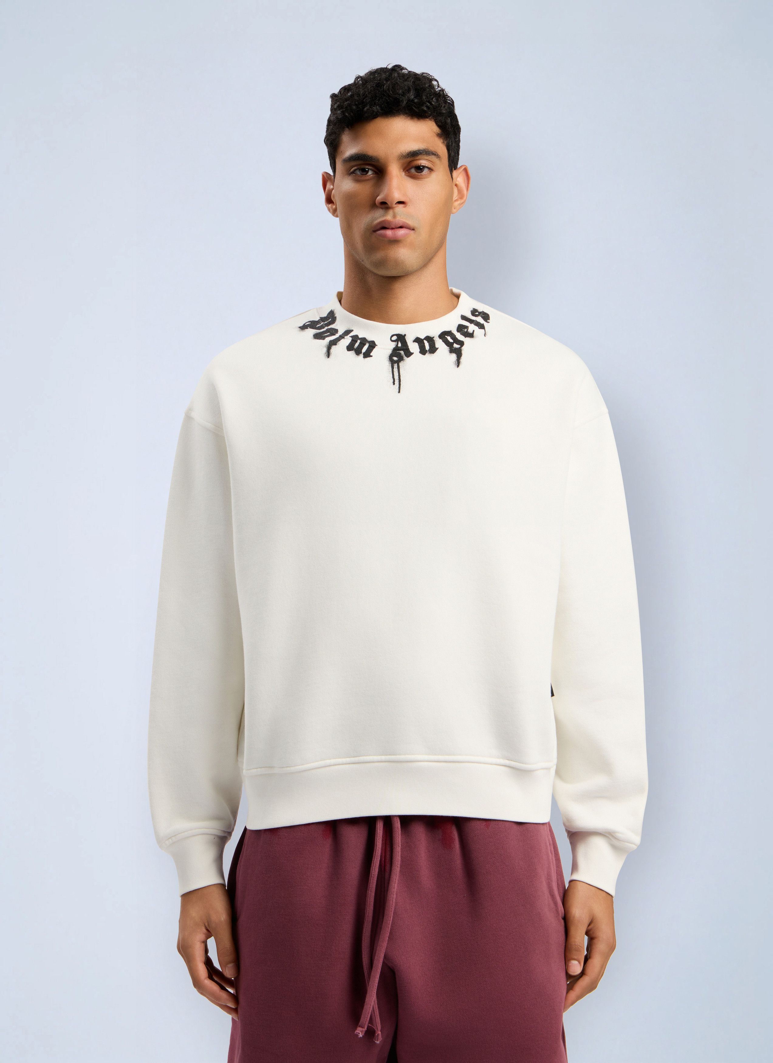 Neck Logo Reg Crew Sweatshirt