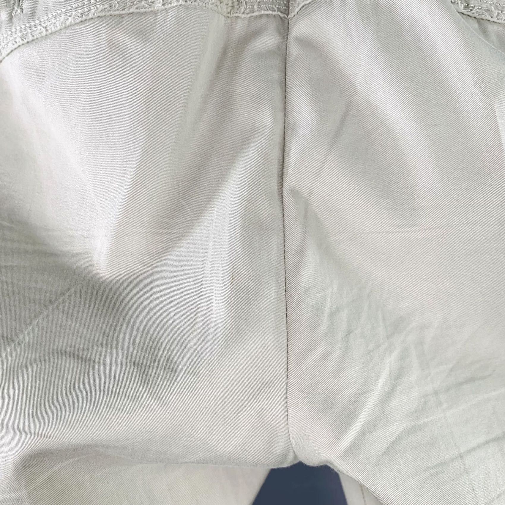 Lanvin LANVIN Dress Mens 32 Ivory Size Cotton Ankle Zip Flat Front Pants Size US 32 / EU 48 - 5 Thumbnail