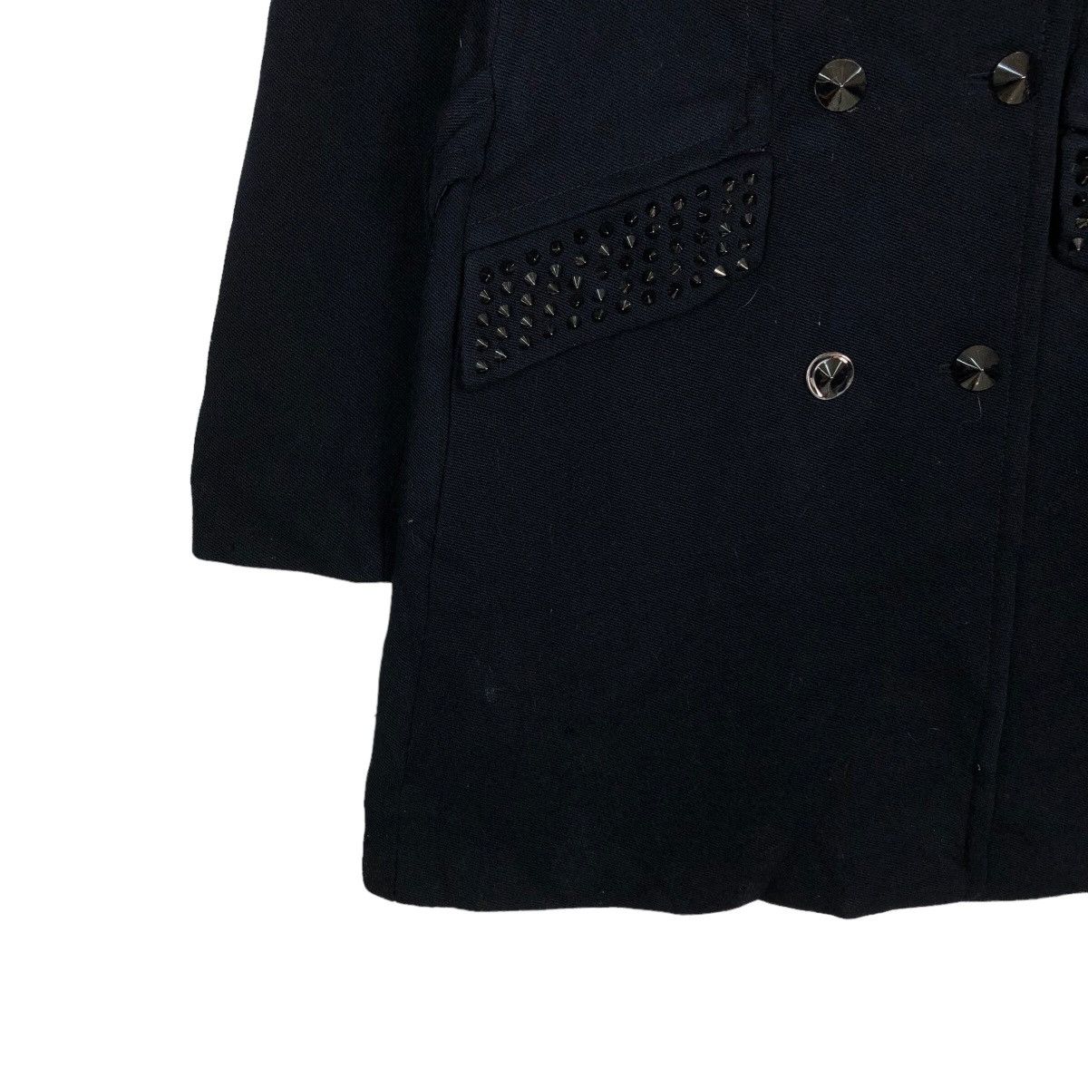 Japanese Brand 🔥Fetish Design Punk Style Philiplim Wool Double Breast Size US M / EU 48-50 / 2 - 4 Thumbnail