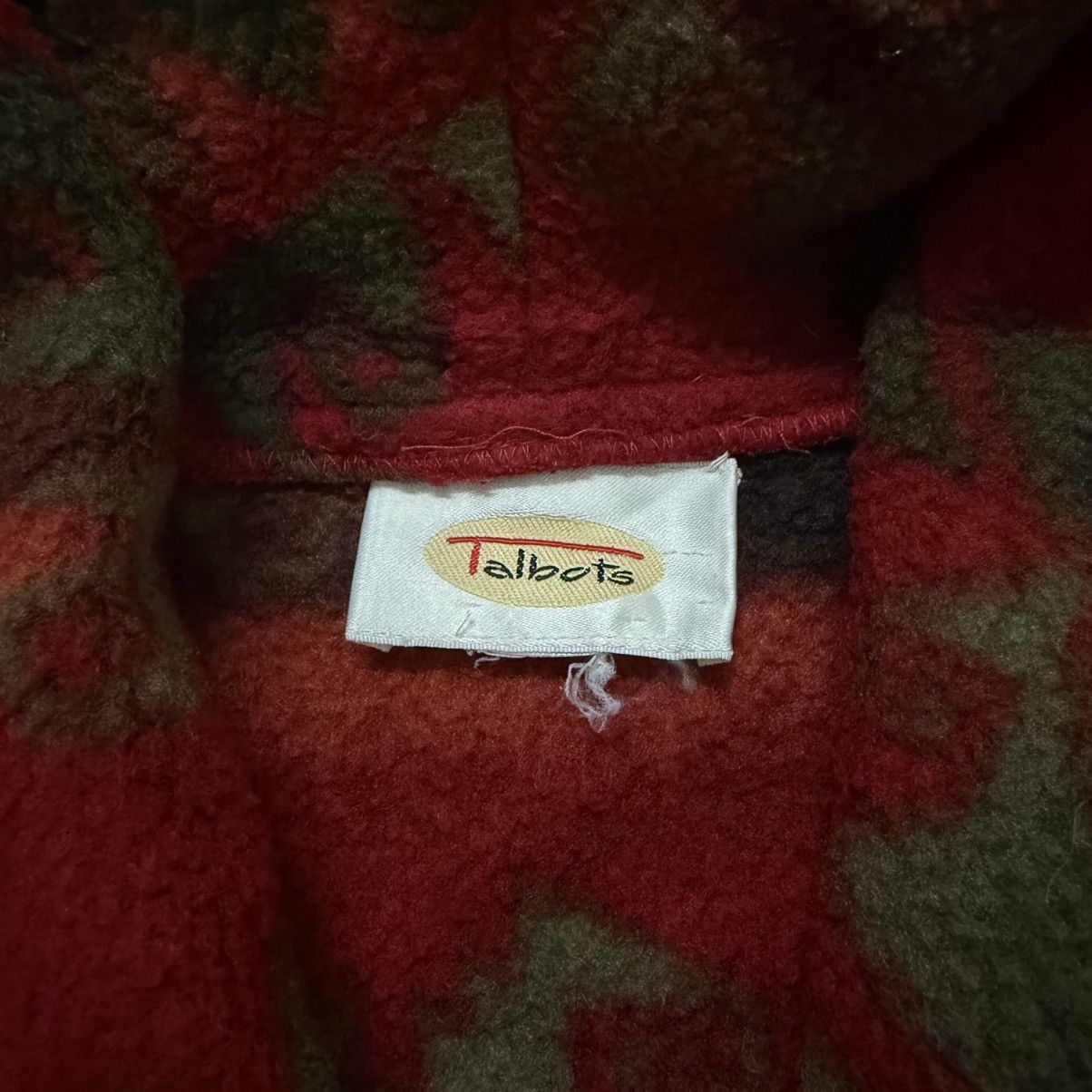 Vintage Vintage Talbots Navajo Aztec Fleece Jacket Size US L / EU 52-54 / 3 - 9 Thumbnail