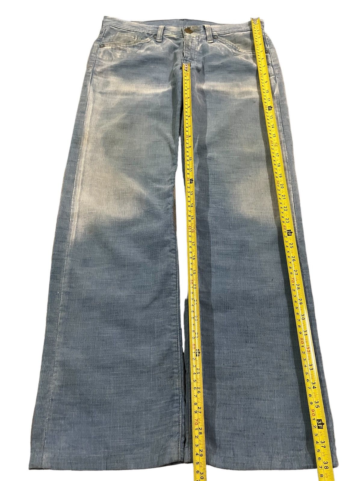 Levi's Vintage Levi’s 705 Blue Washed Bleached Corduroy Jeans Size US 30 / EU 46 - 14 Thumbnail