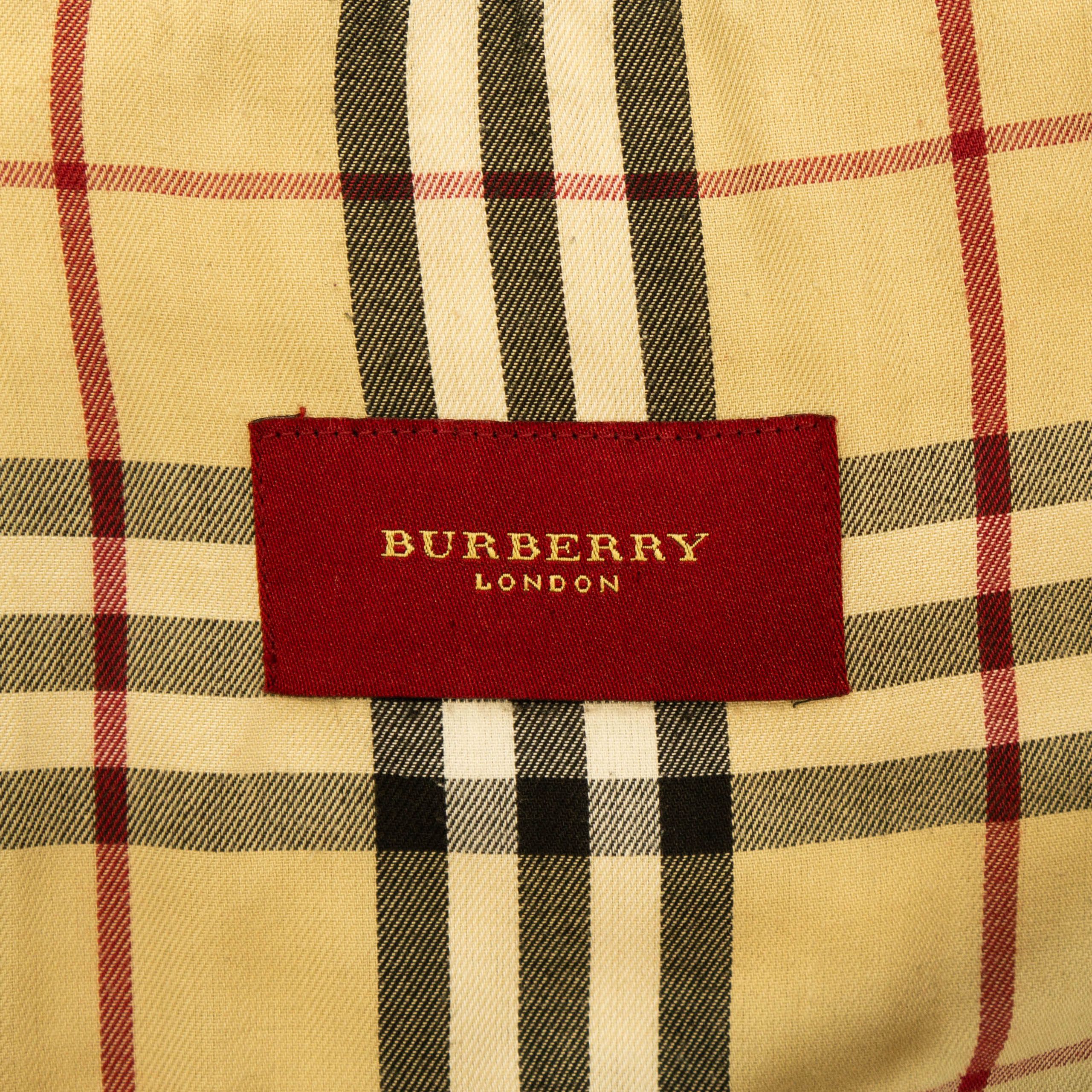 Burberry BURBERRY Check Quilted Coat Jacket Cream Beige Vintage 90s Size US L / EU 52-54 / 3 - 9 Thumbnail