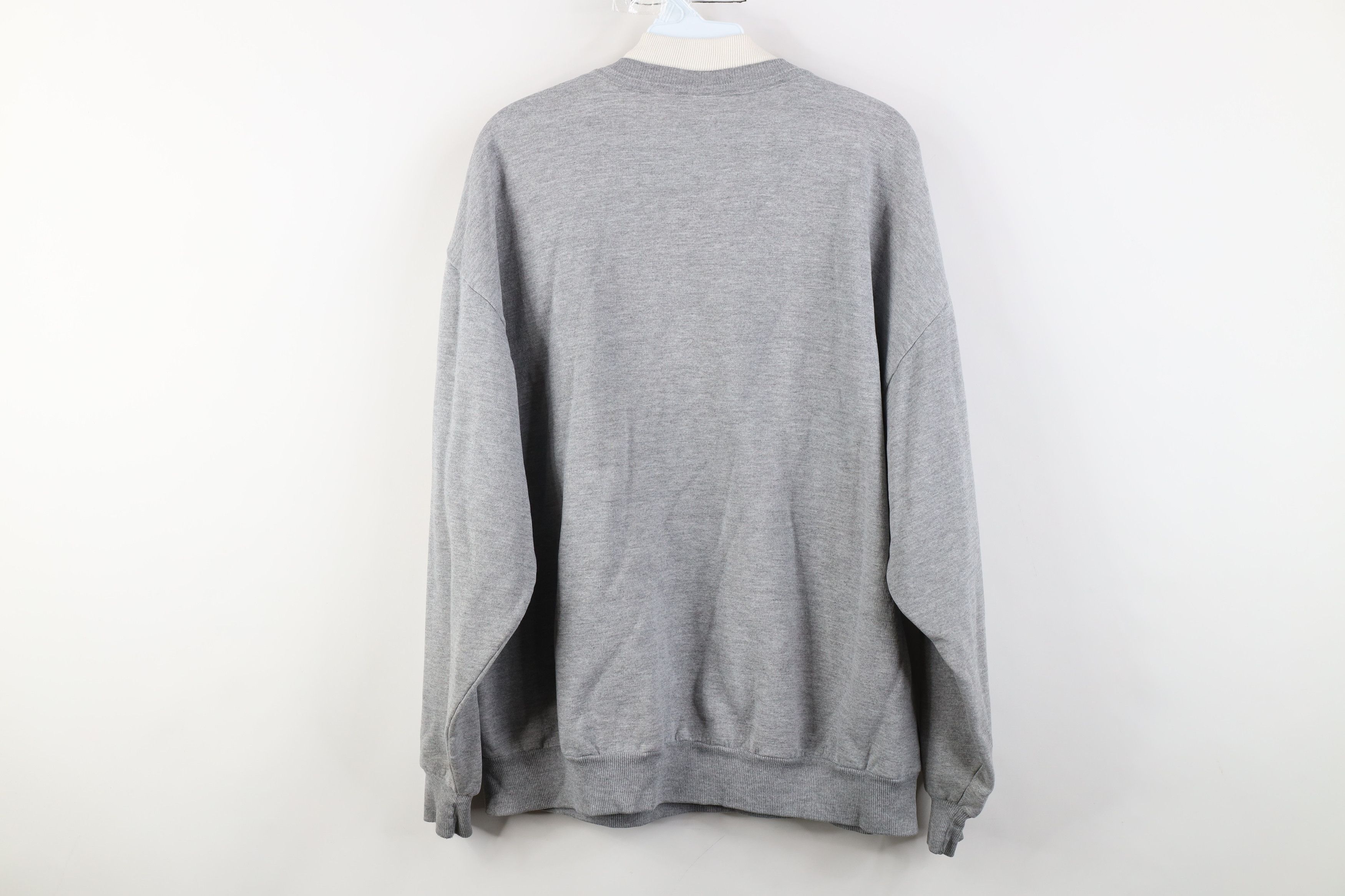 Vintage Vintage 90s Streetwear Layered Bird Lighthouse Sweatshirt Size XL / US 12-14 / IT 48-50 - 14 Thumbnail