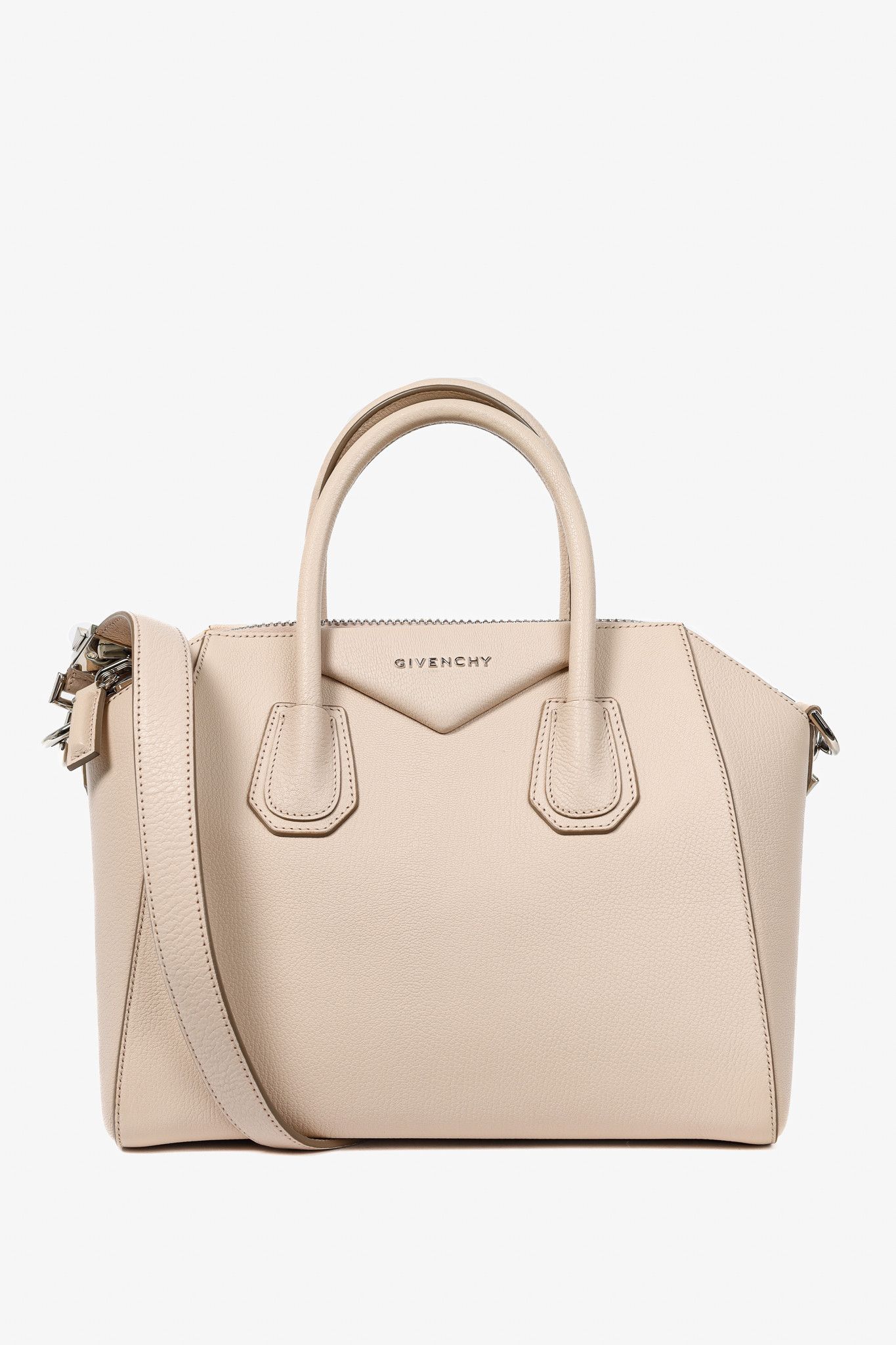 Givenchy Givenchy Antigona Small Nude Pink Goat Leather Tote Bag Size ONE SIZE - 1 Thumbnail