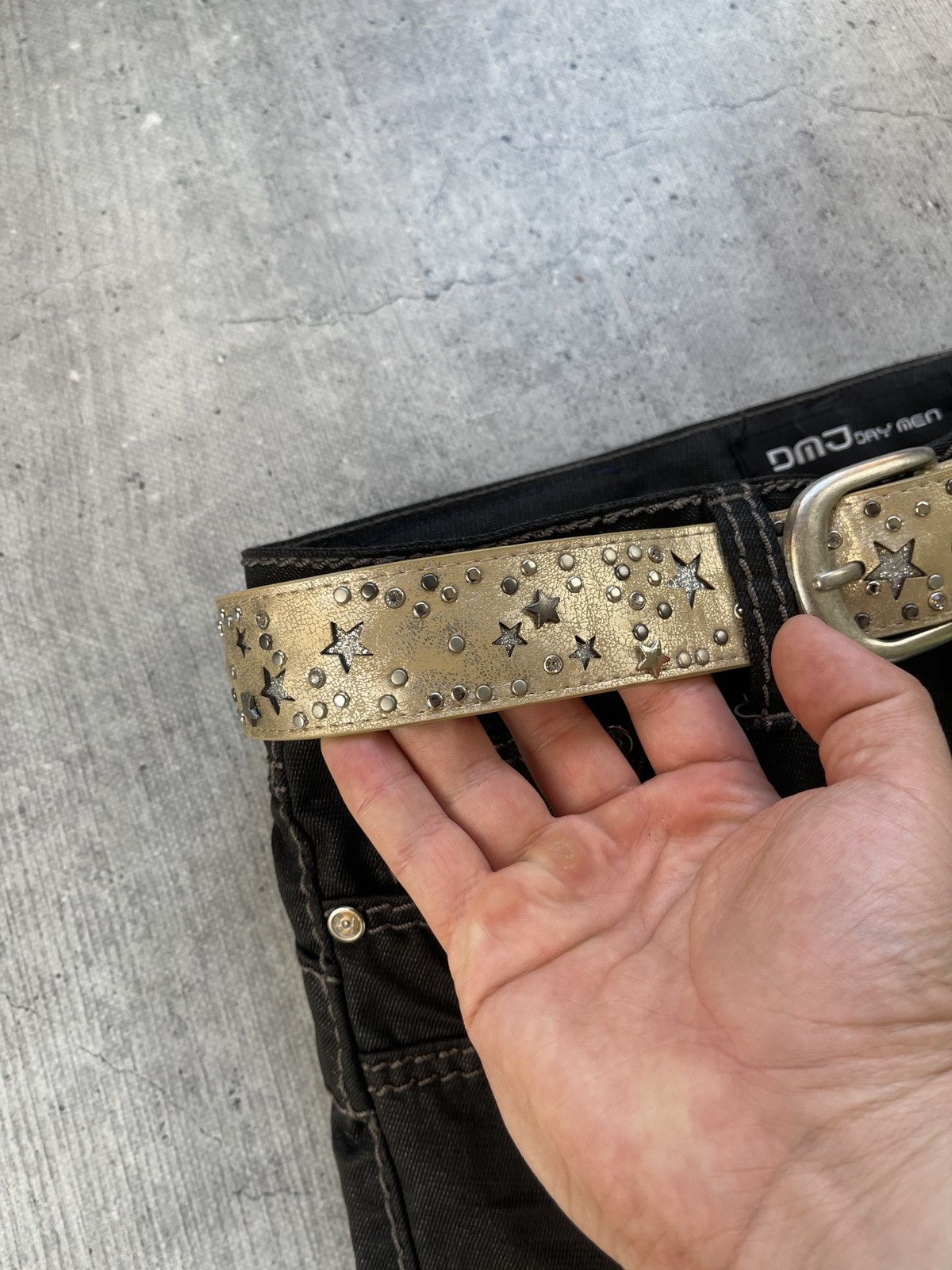 Hysteric Glamour Crazy Vintage Spiked Y2K Belt Size ONE SIZE - 5 Thumbnail