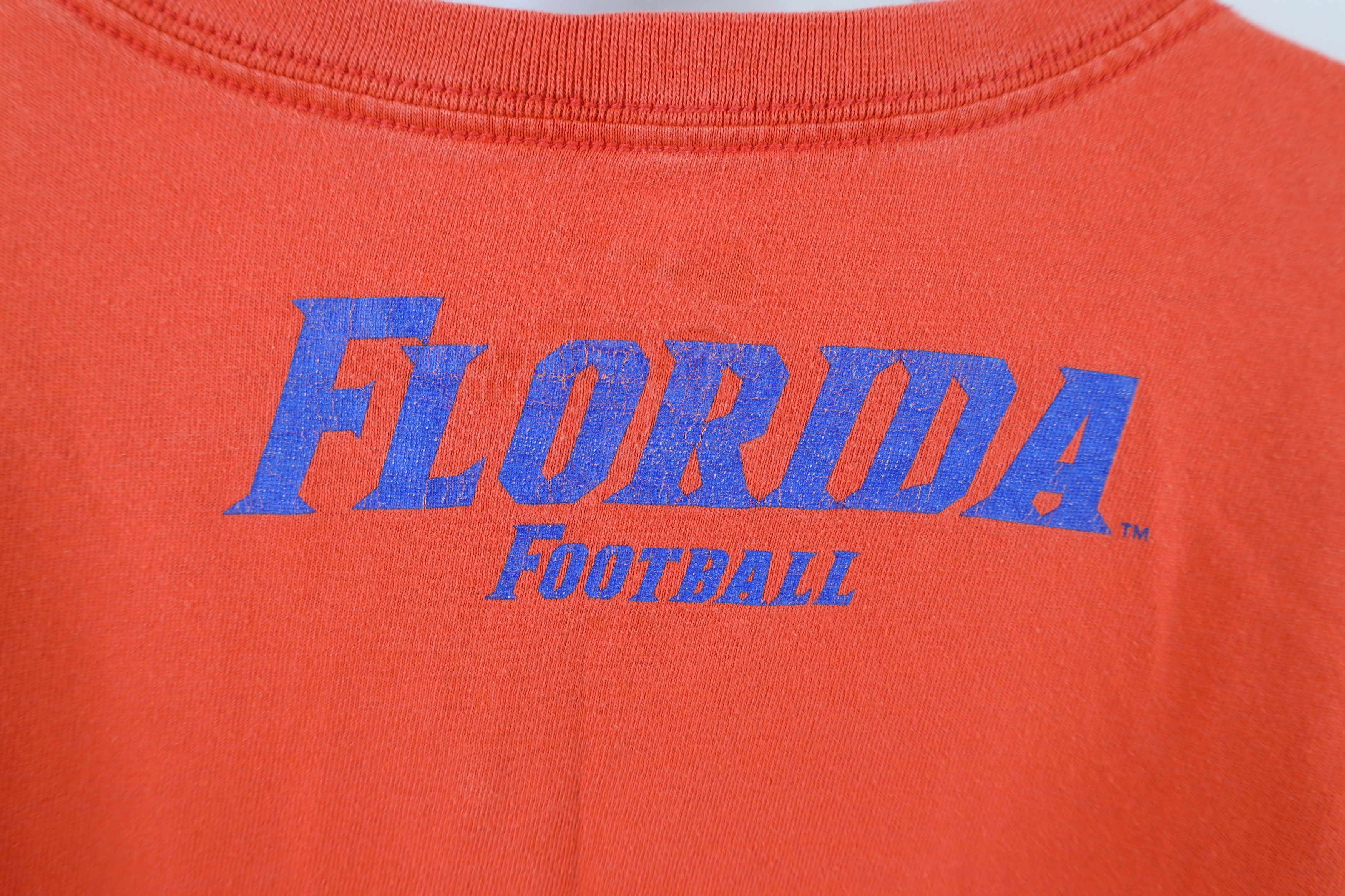 Nike × Vintage Vintage Nike Swoosh University of Florida Football T-Shirt Size US XXL / EU 58 / 5 - 10 Thumbnail